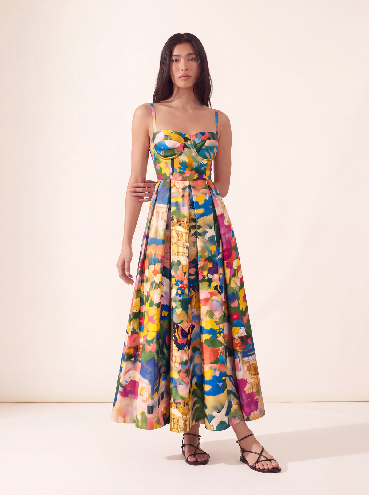 Sienna Padded Maxi Dress