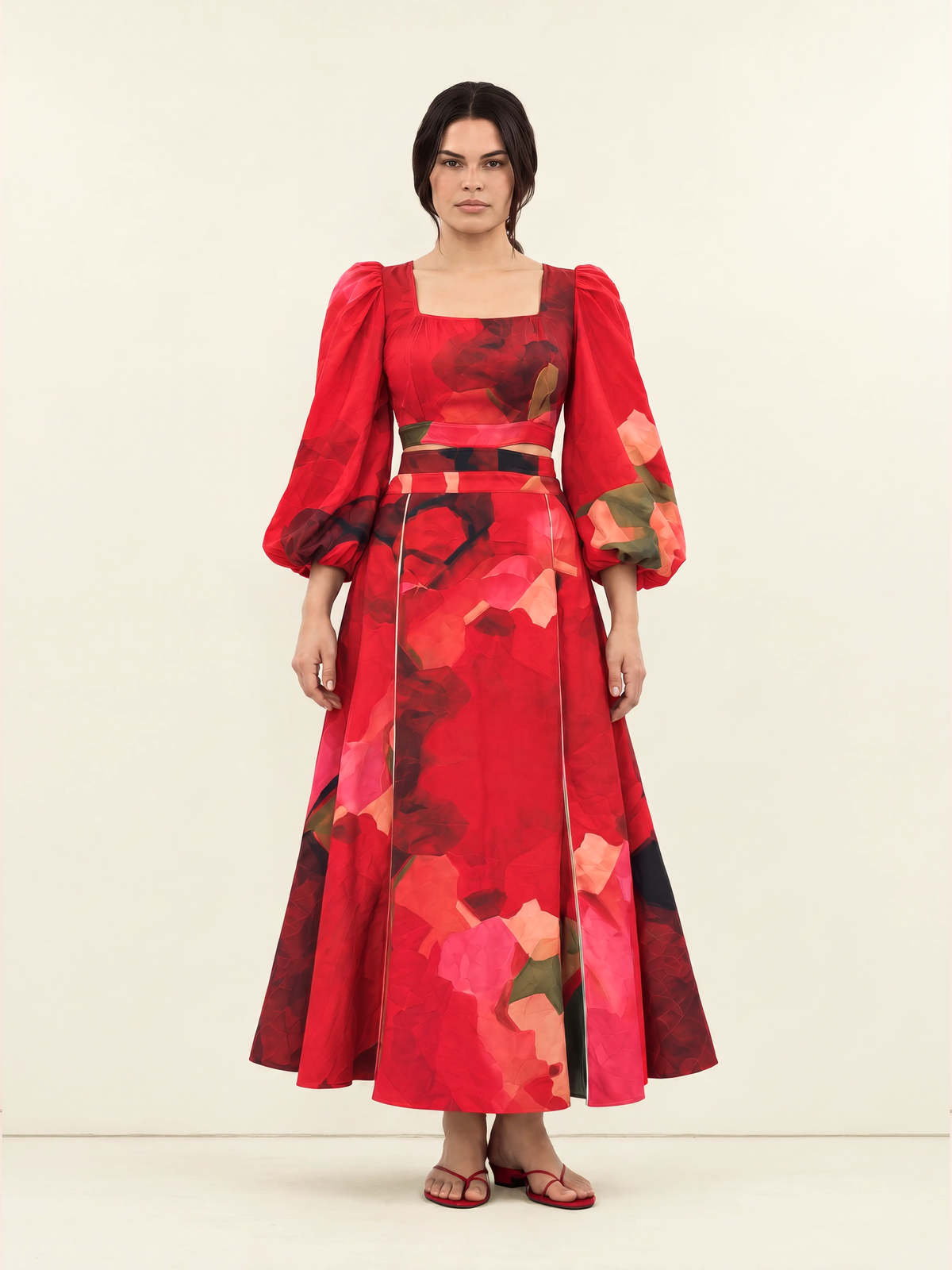 Rose Long Dress