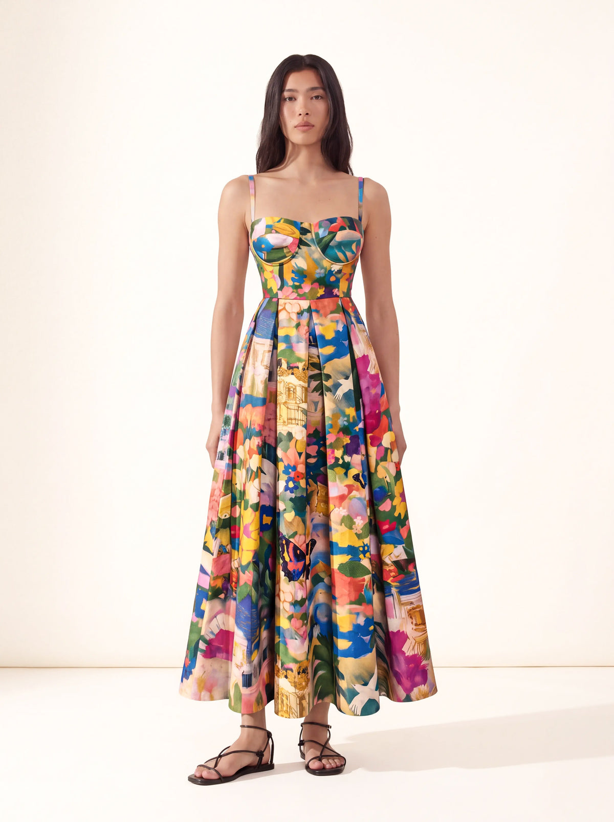 Sienna Padded Maxi Dress
