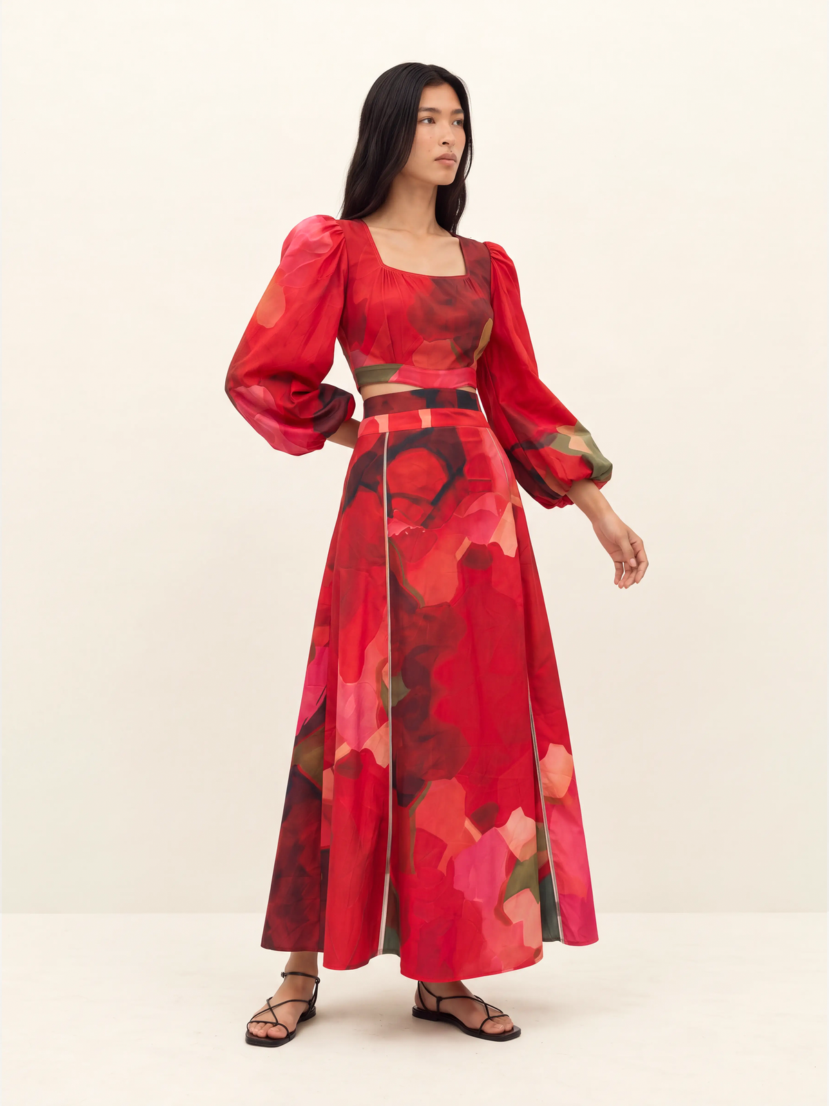 Rose Long Dress