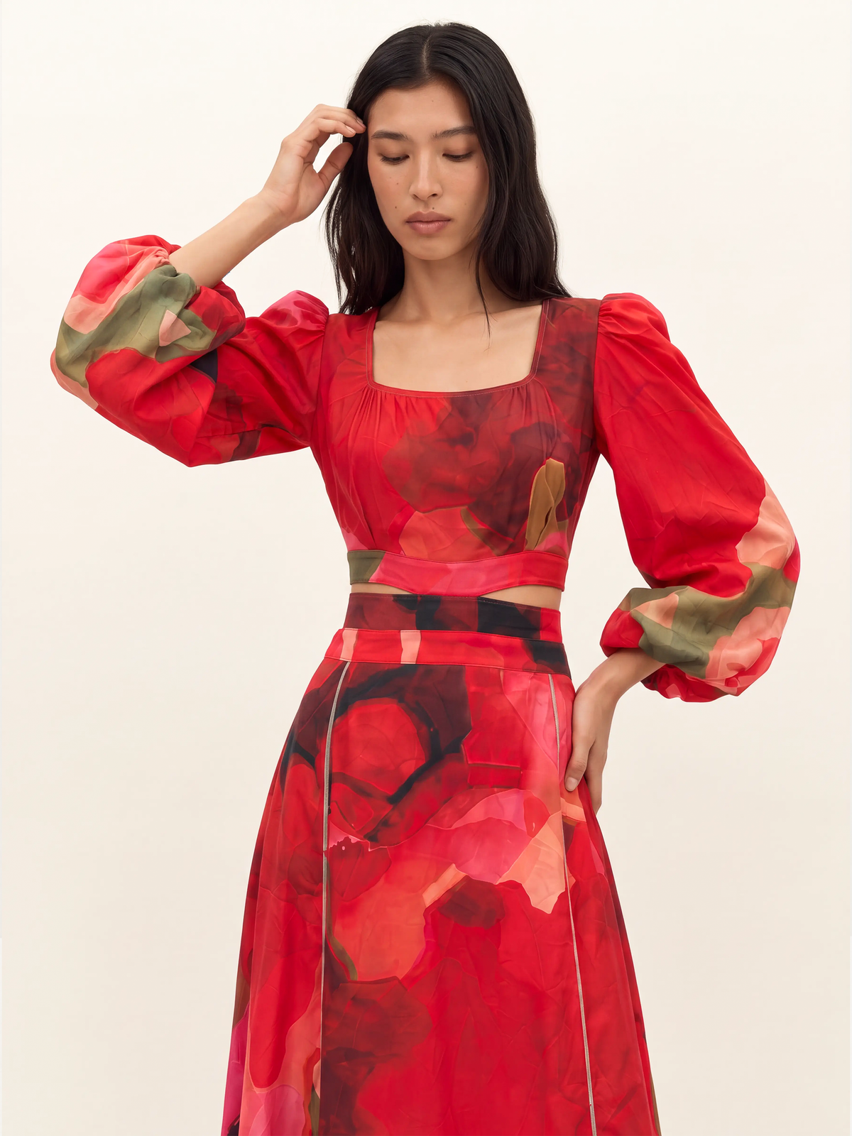 Rose Long Dress