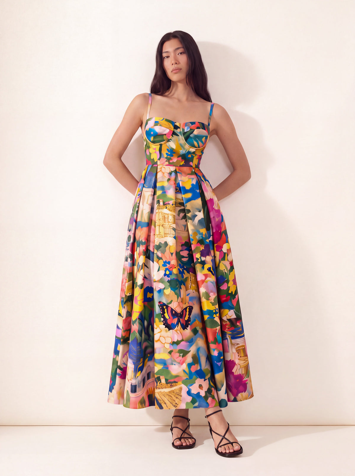 Sienna Padded Maxi Dress