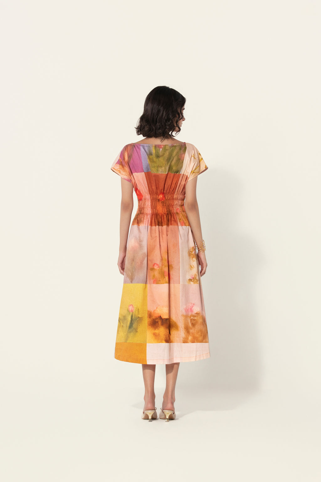 Amelia Smocked Midi Dress