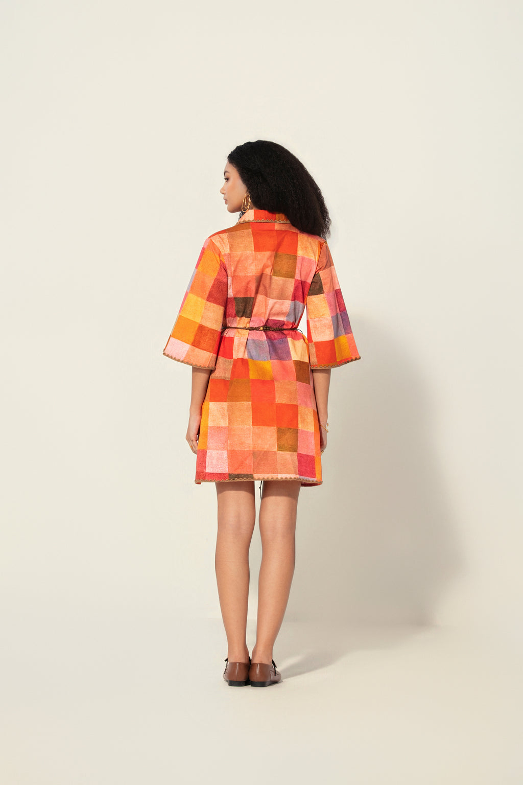Gira Belted Mini Dress