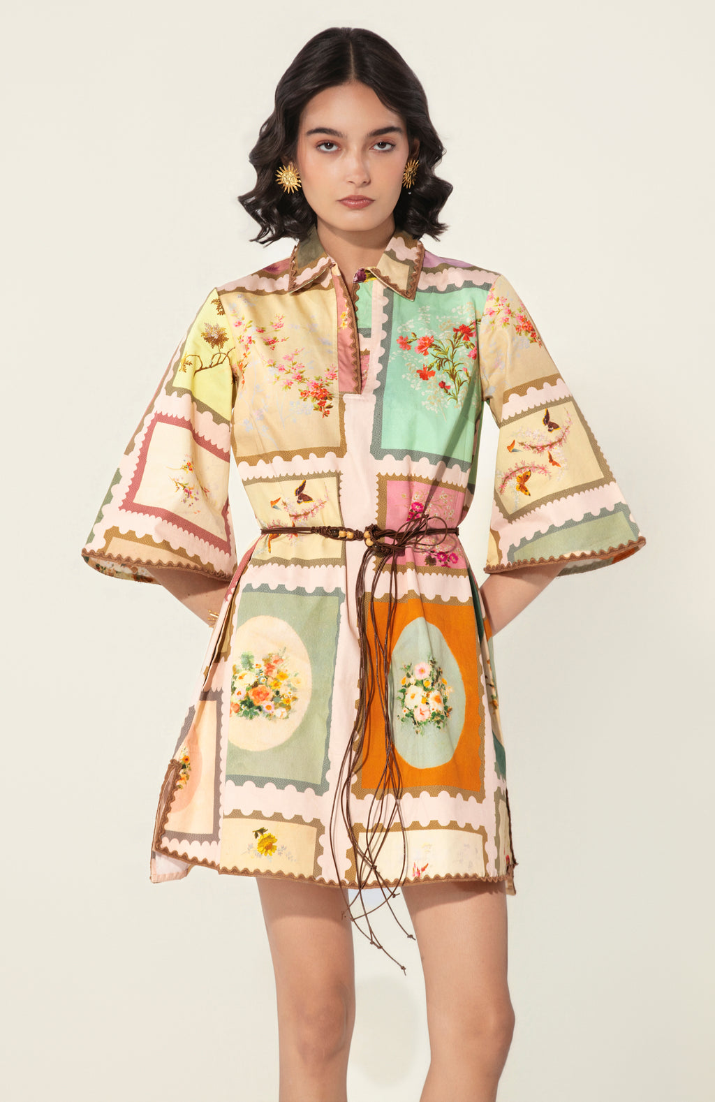 Marianne Belted Tunic Dress