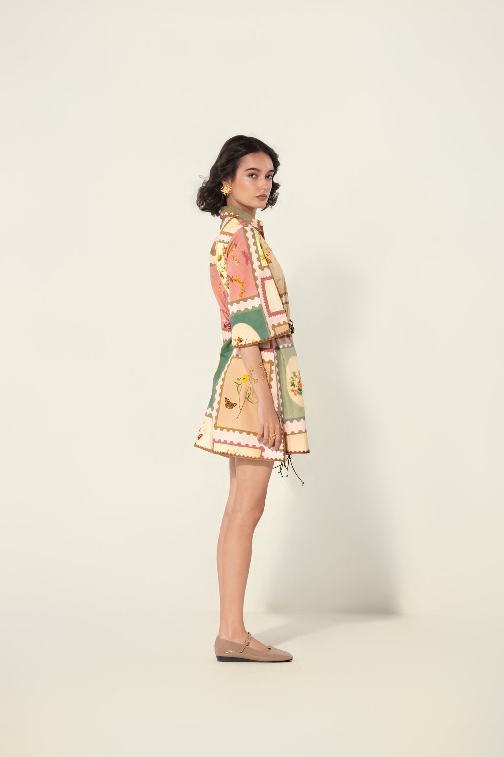 Marianne Belted Tunic Dress
