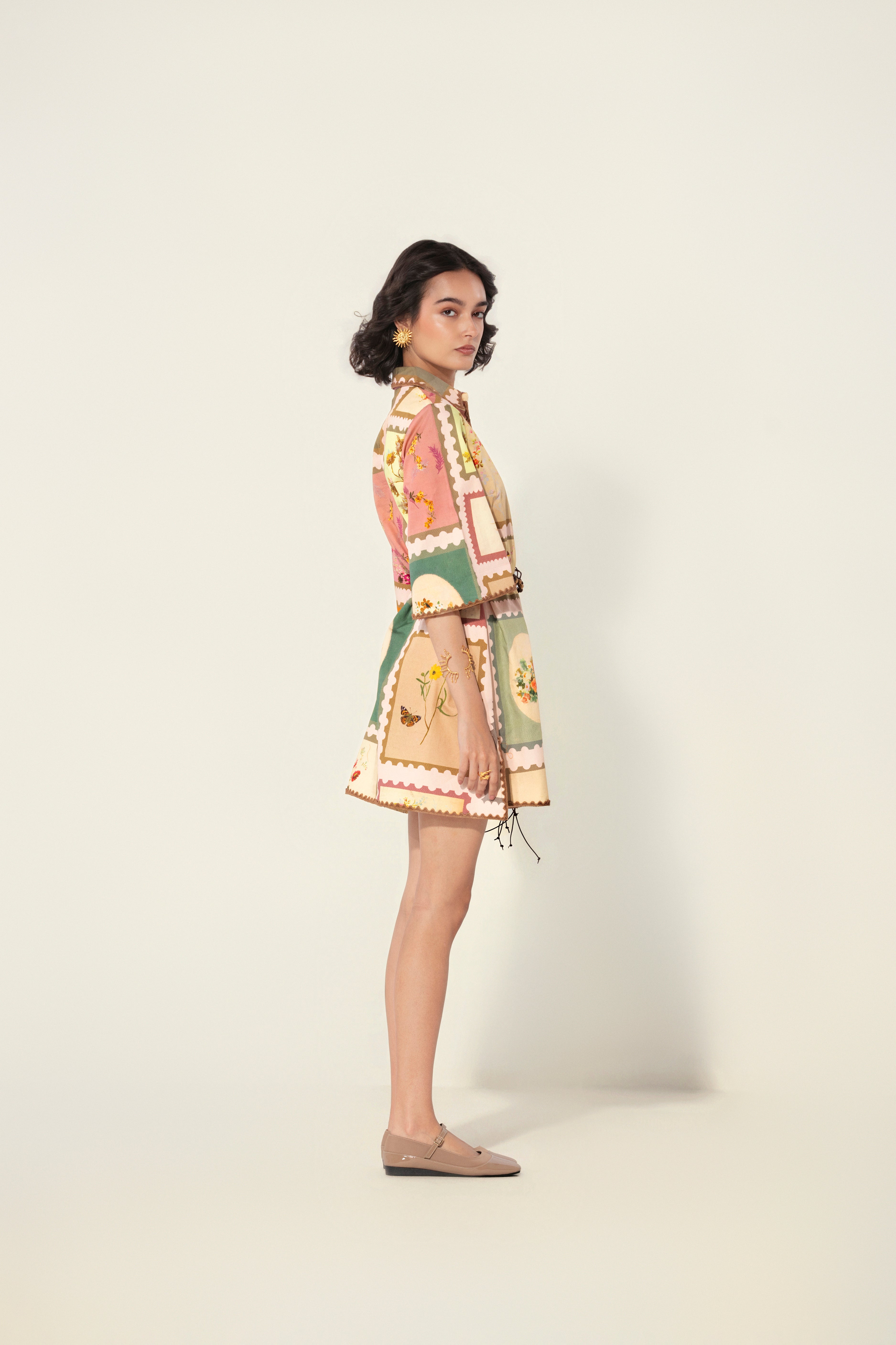 Marianne Belted Tunic Dress