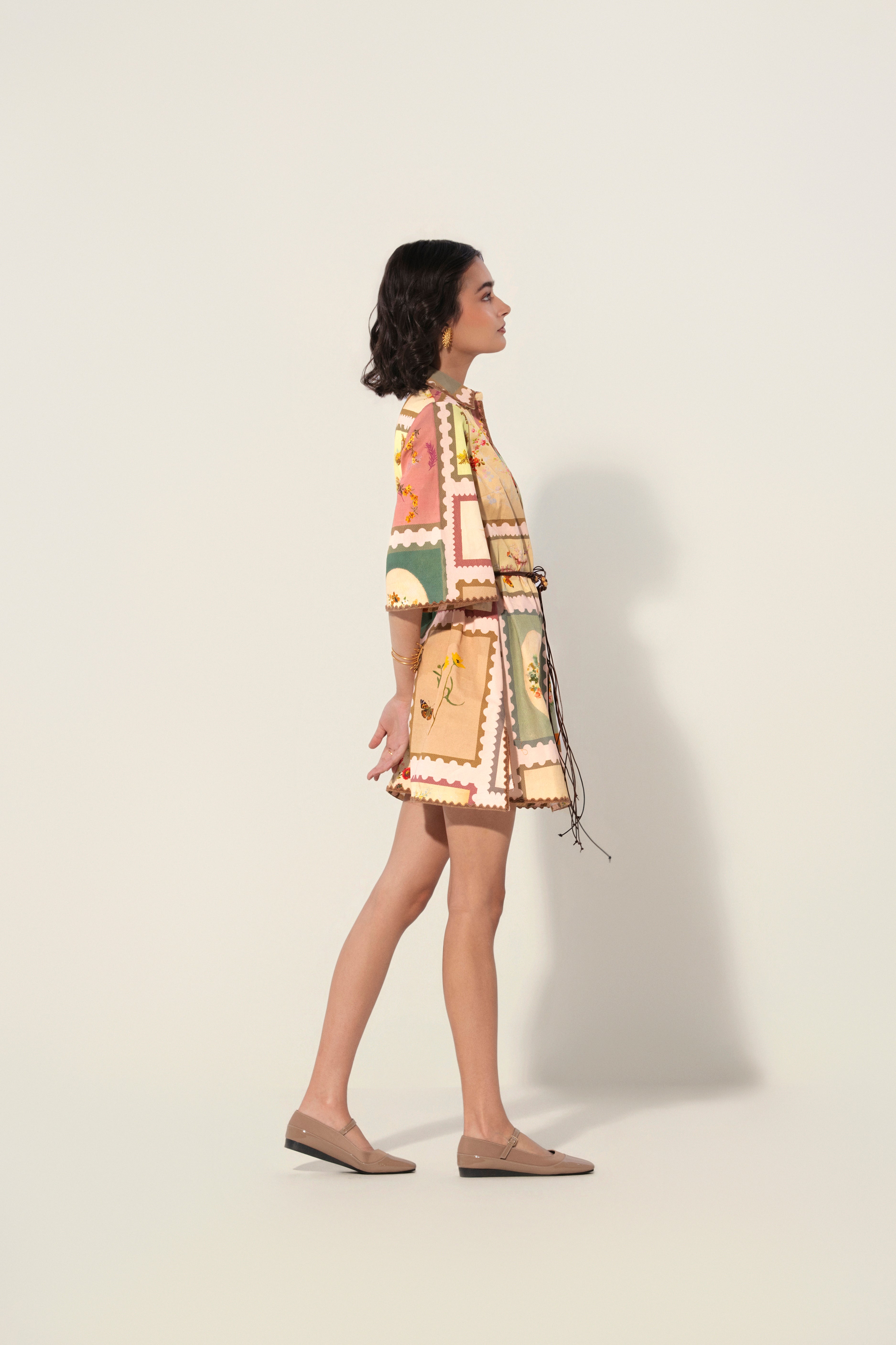 Marianne Belted Tunic Dress