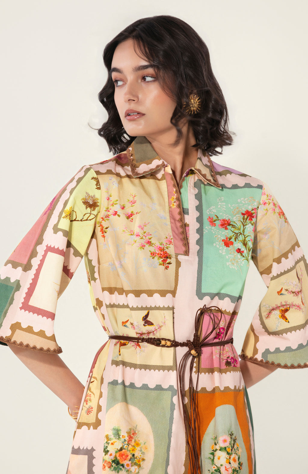 Marianne Belted Tunic Dress
