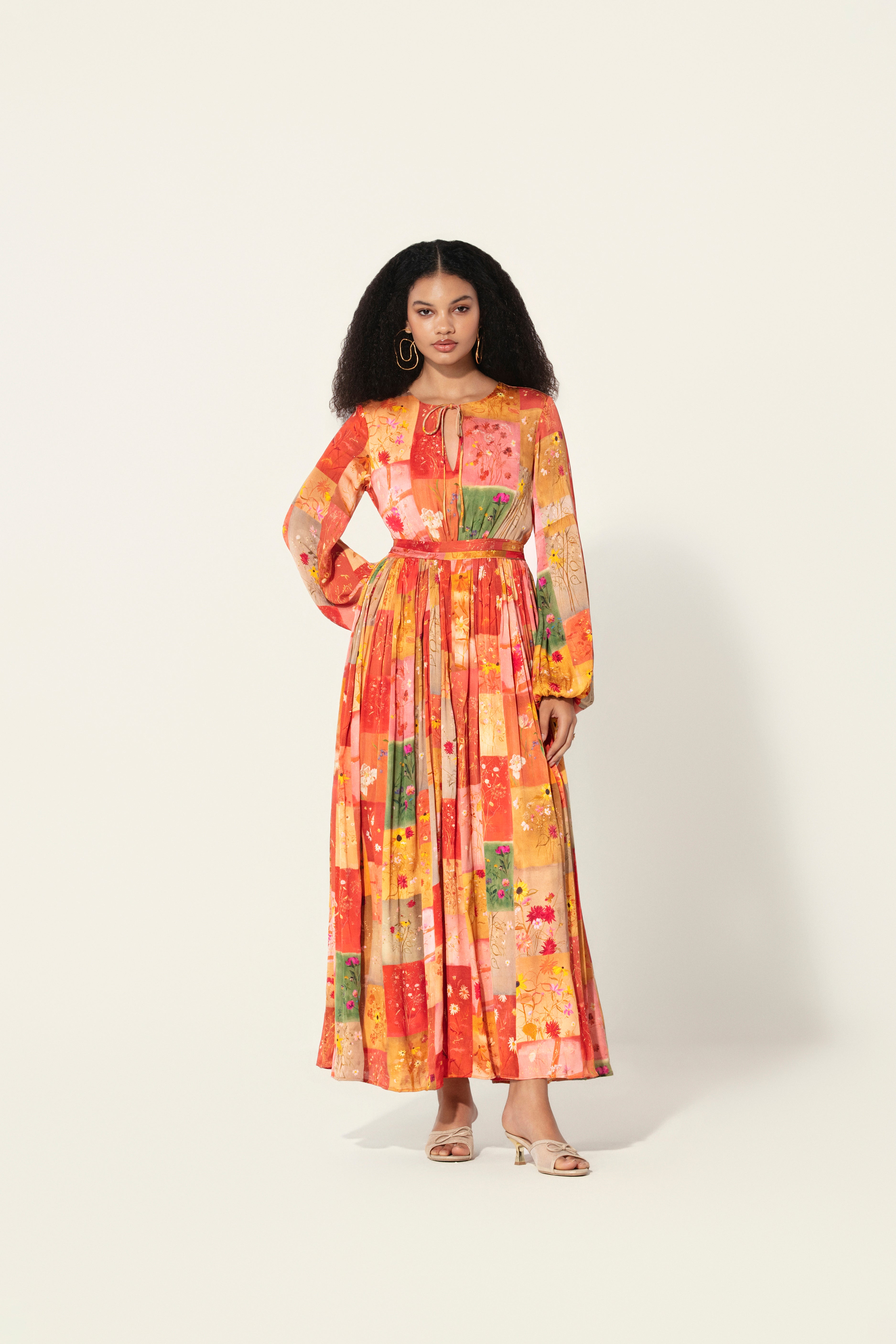 Vijaya Silk Long Dress