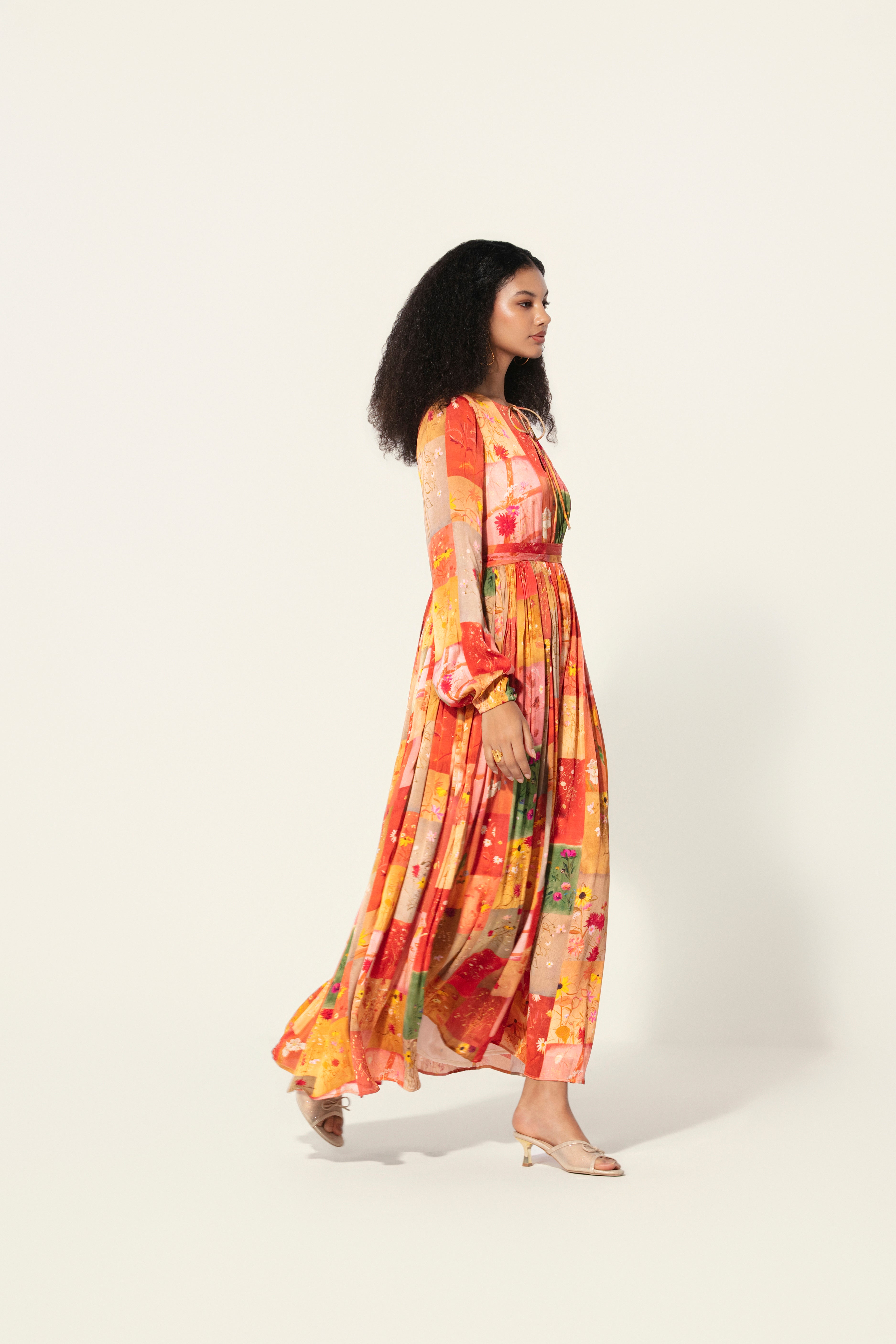 Vijaya Silk Long Dress