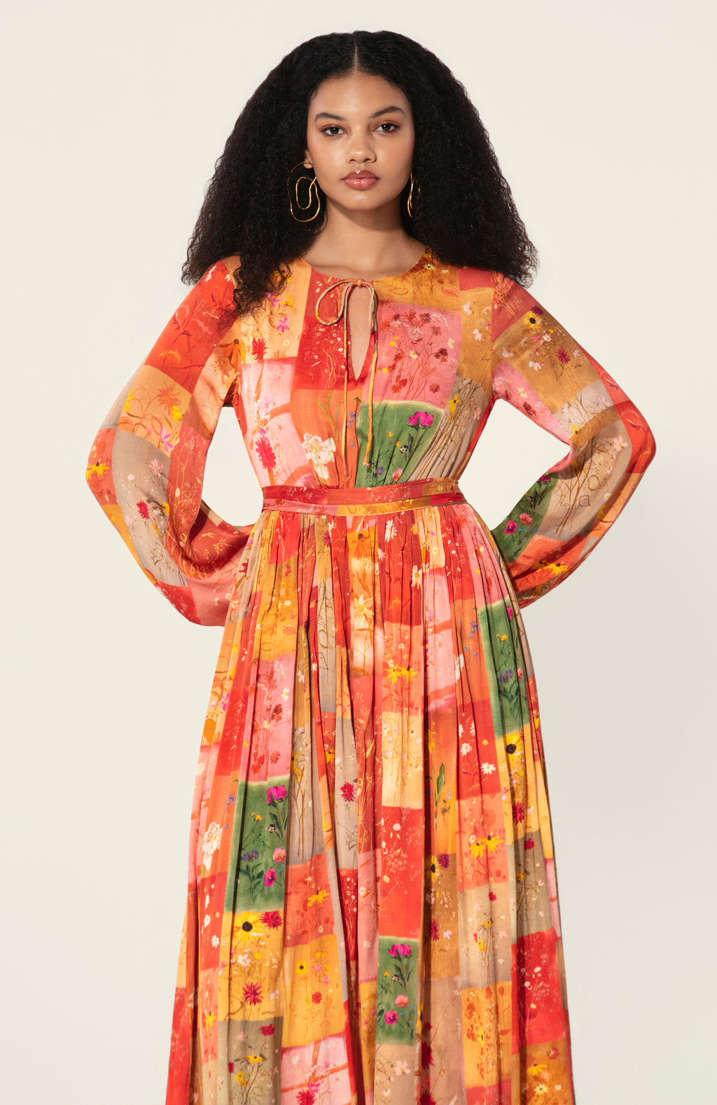 Vijaya Silk Long Dress