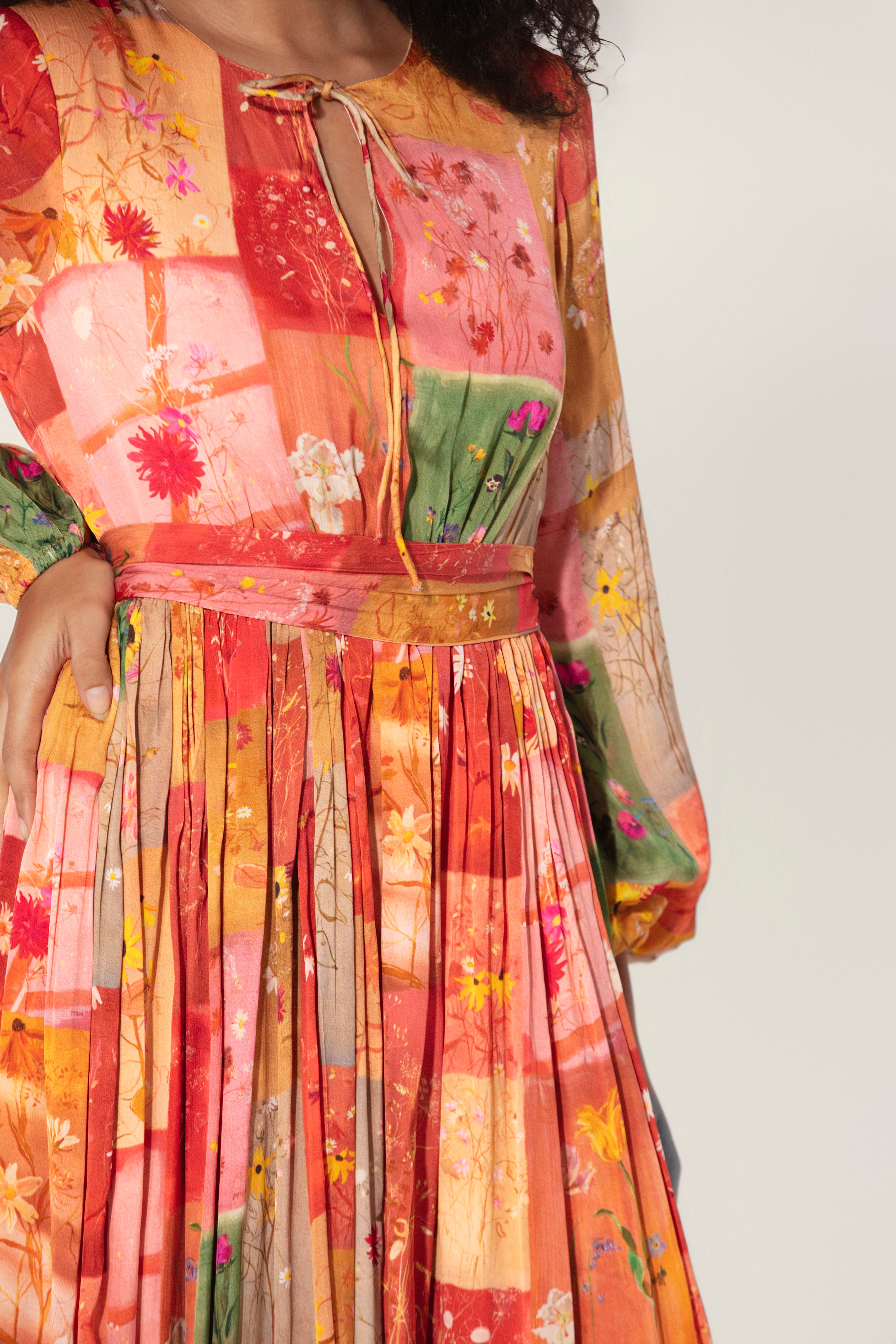 Vijaya Silk Long Dress