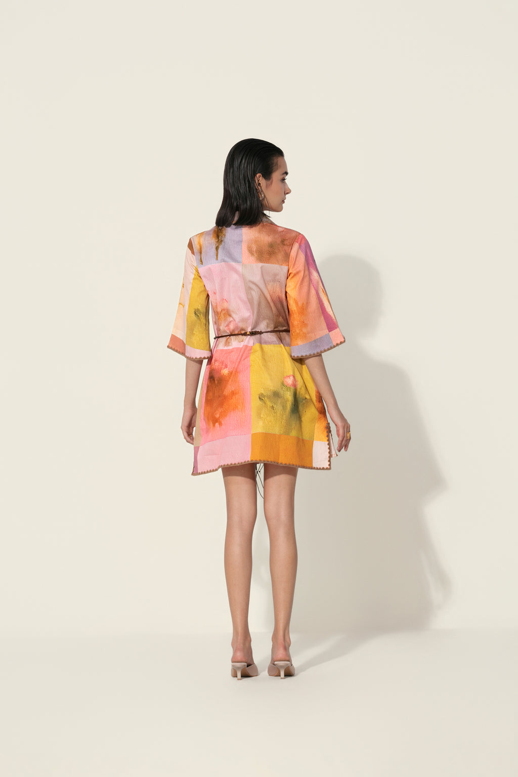 Amelia Belted Tunic Dress