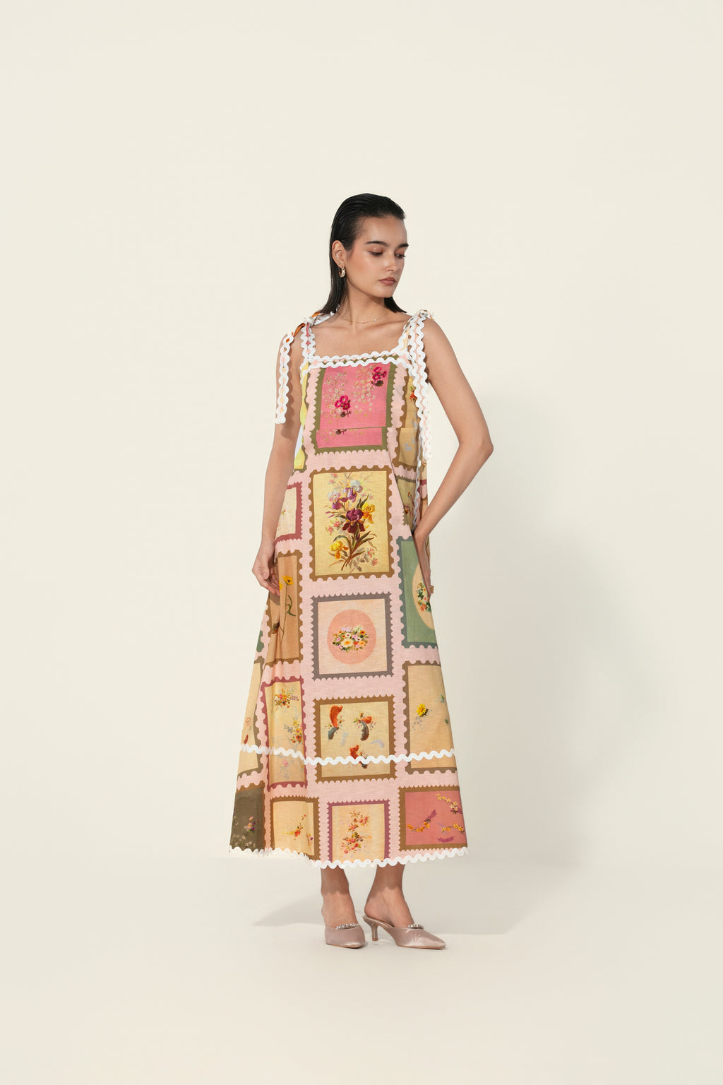 Marianne Framed Maxi Dress