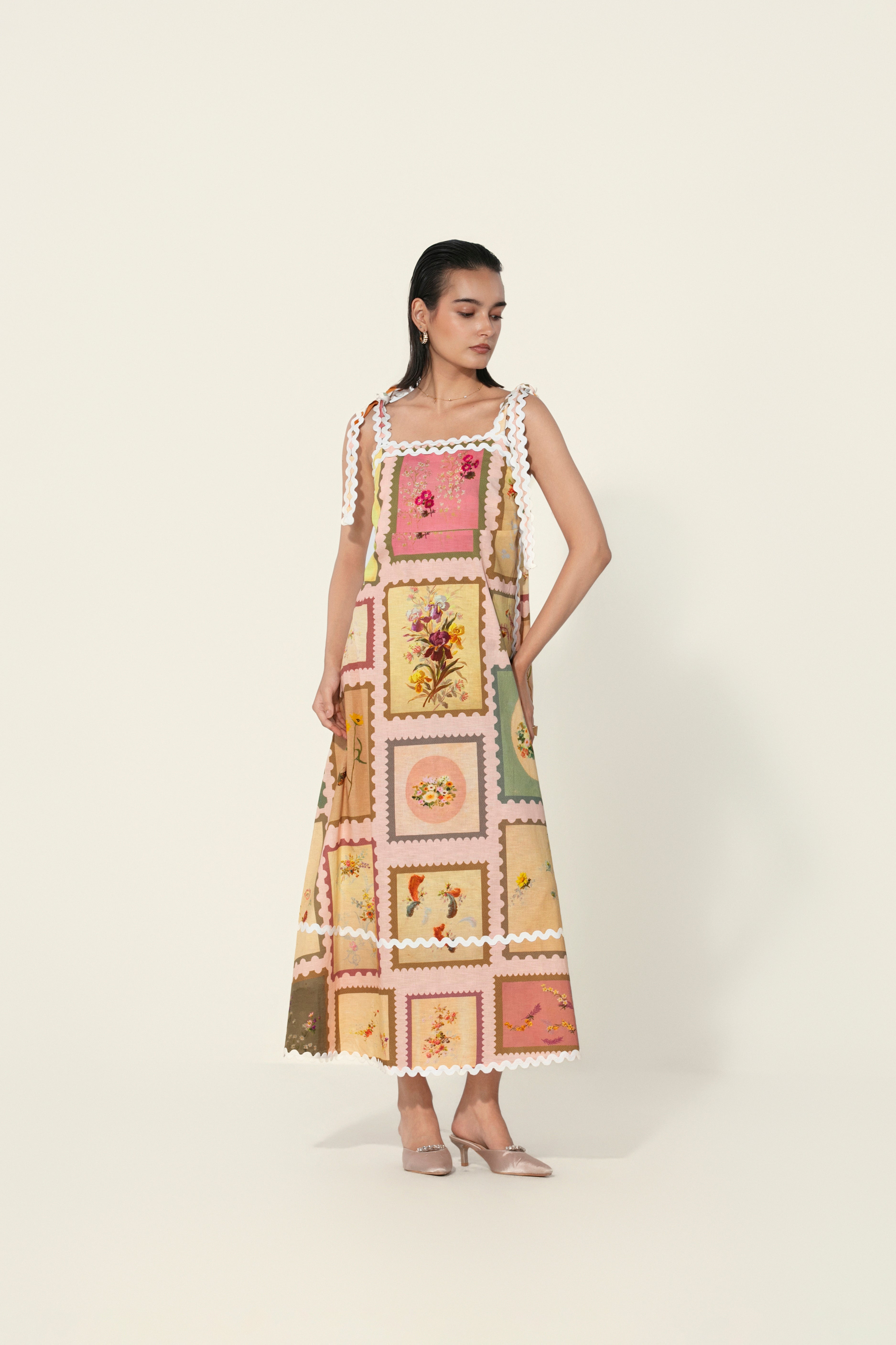 Marianne Framed Maxi Dress
