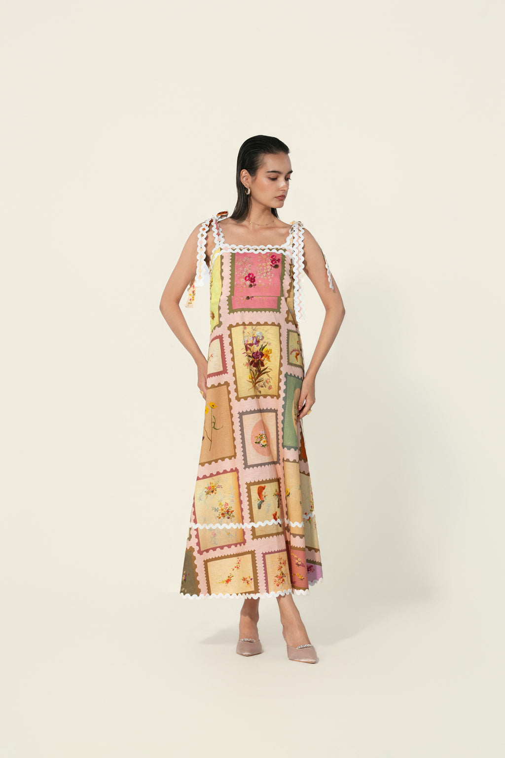 Marianne Framed Maxi Dress