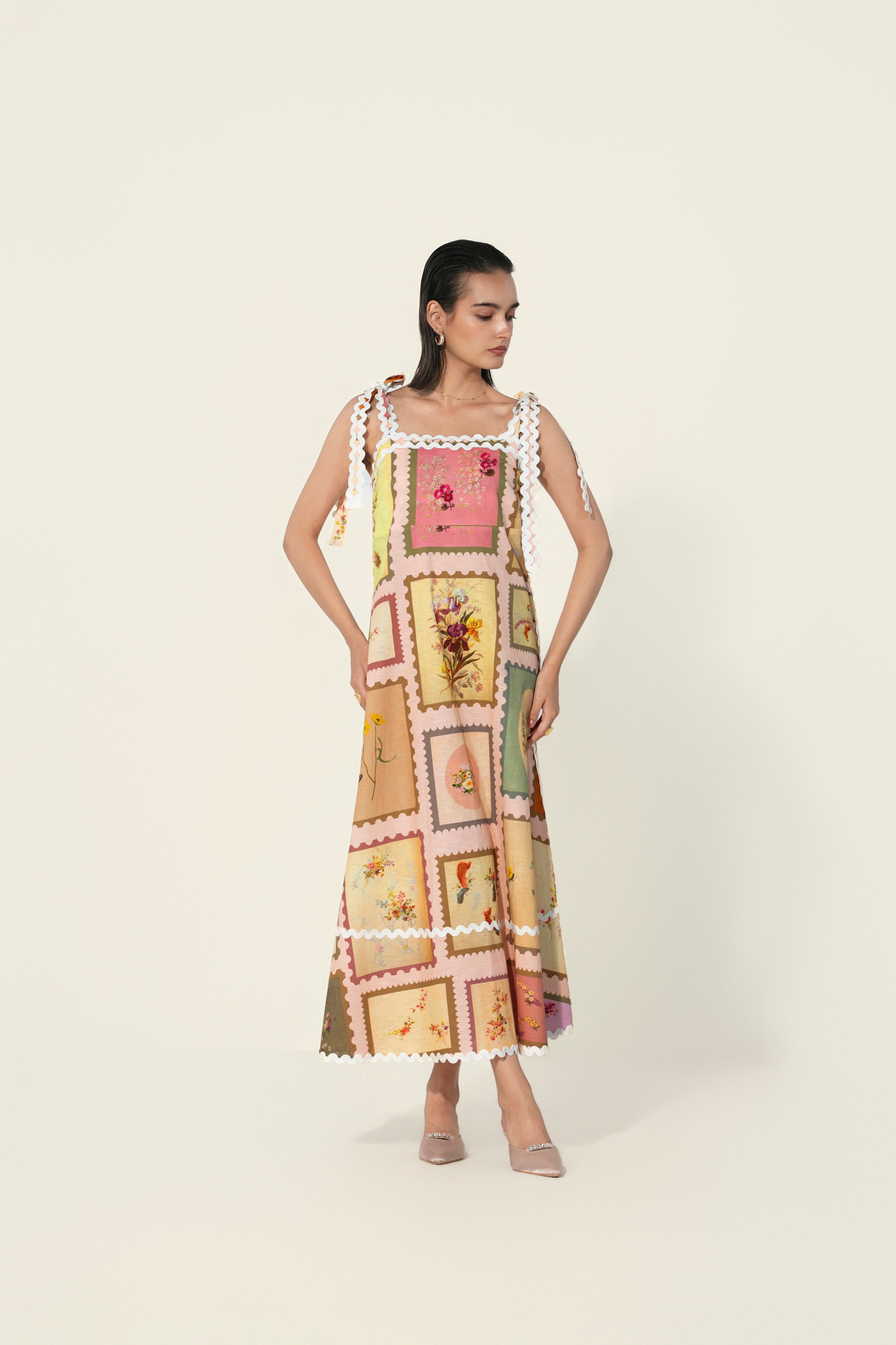 Marianne Framed Maxi Dress