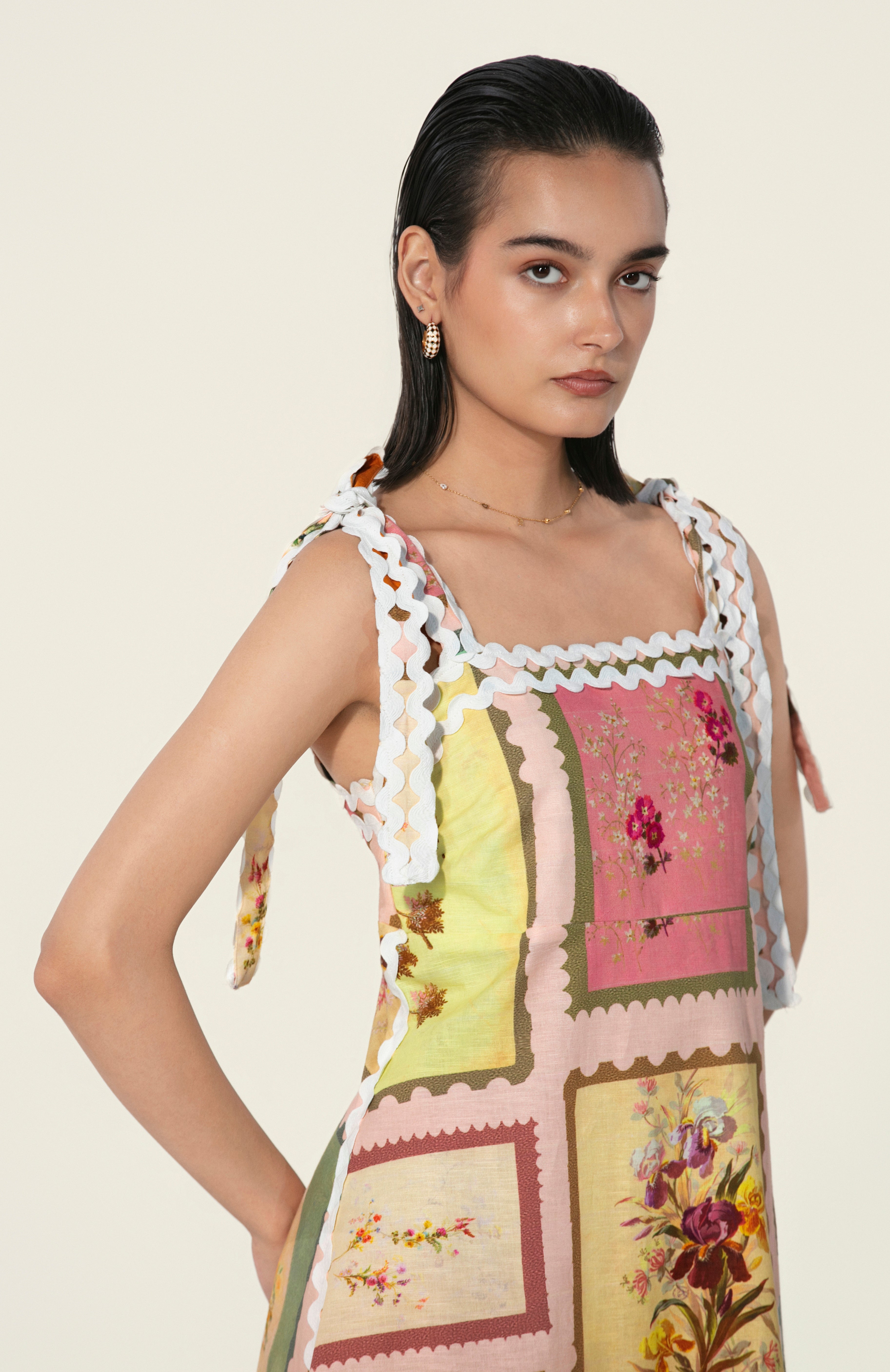 Marianne Framed Maxi Dress