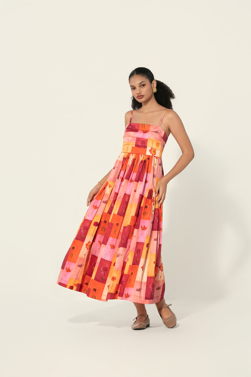 Rosita Panelled Maxi Dress