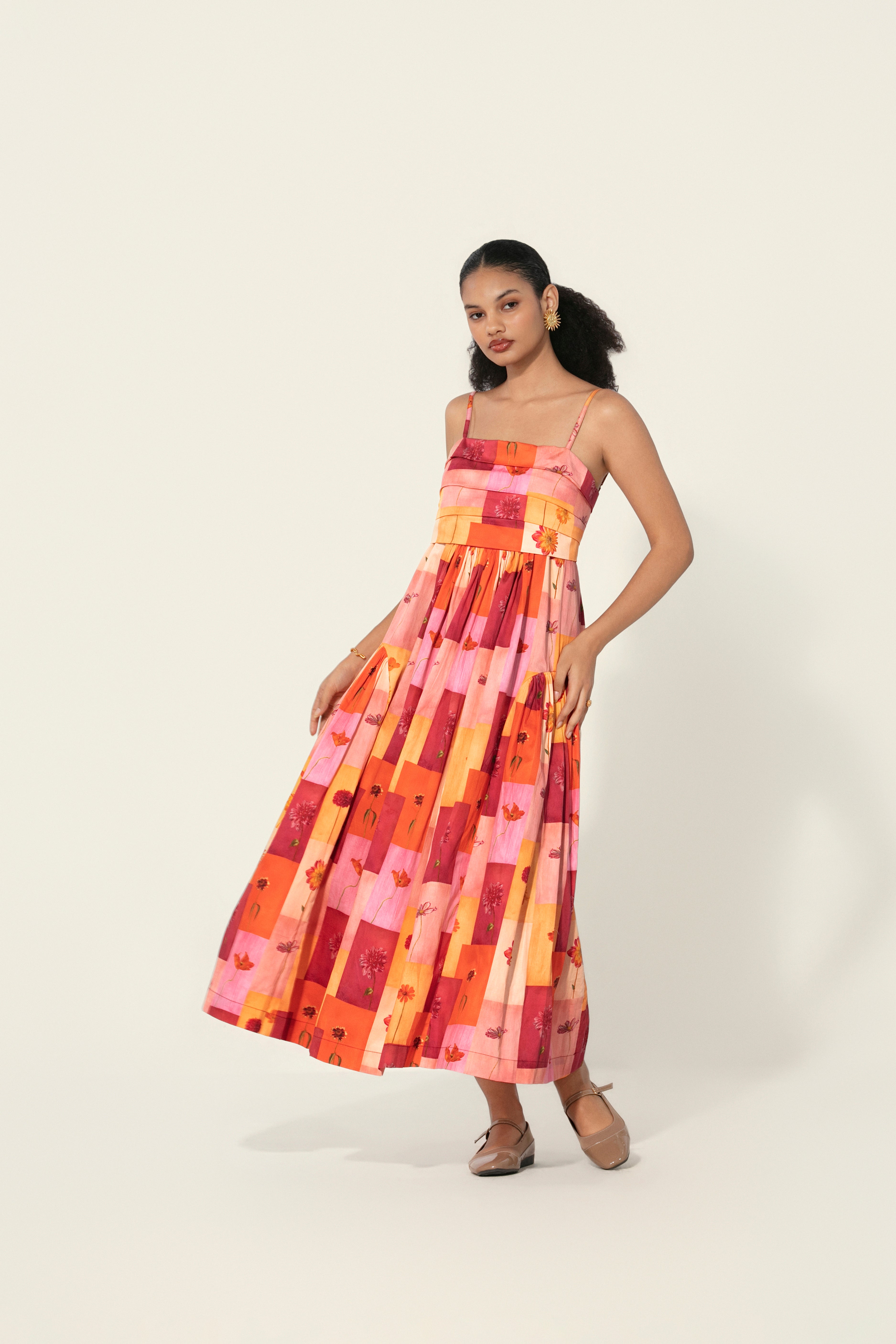 Rosita Panelled Maxi Dress