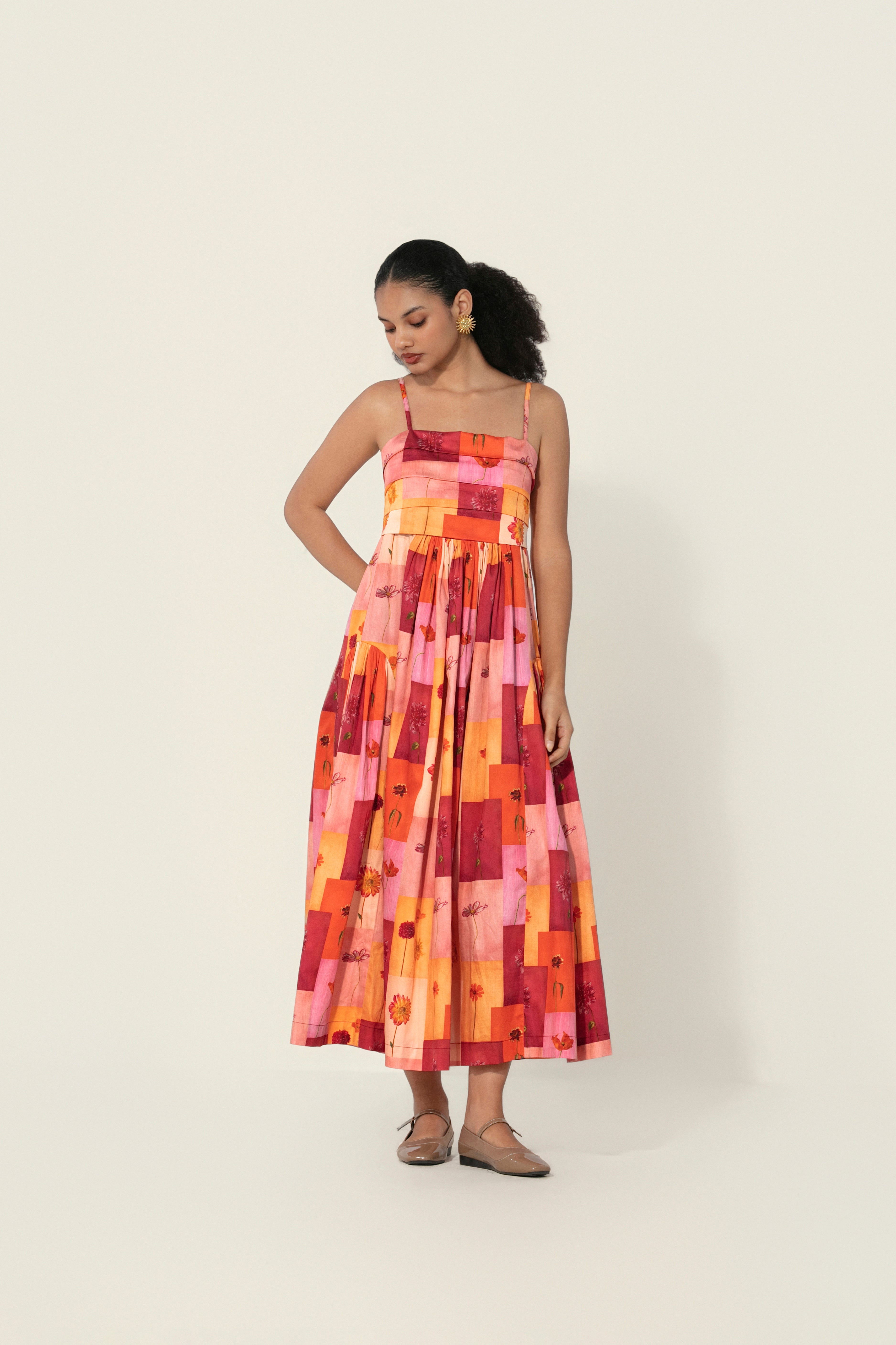 Rosita Panelled Maxi Dress
