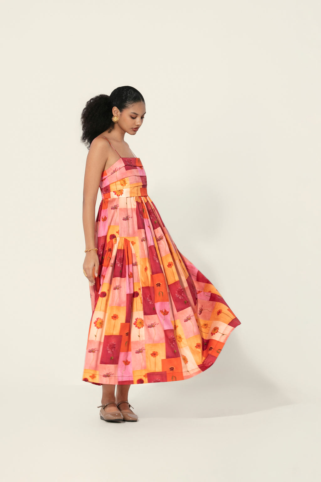 Rosita Panelled Maxi Dress