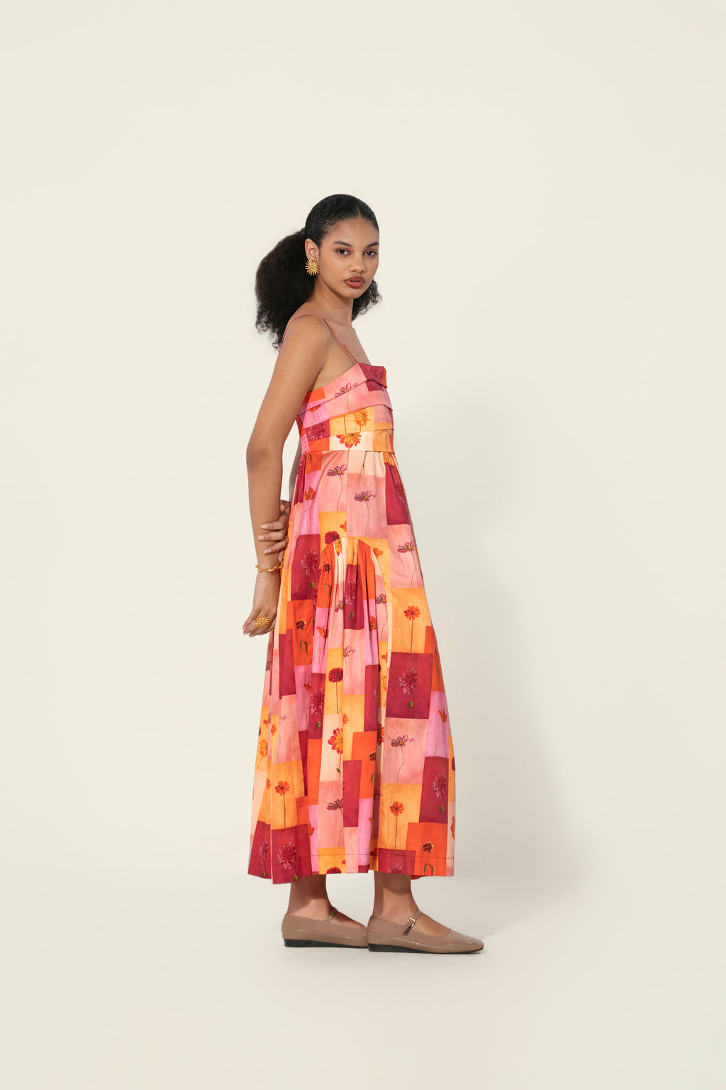 Rosita Panelled Maxi Dress