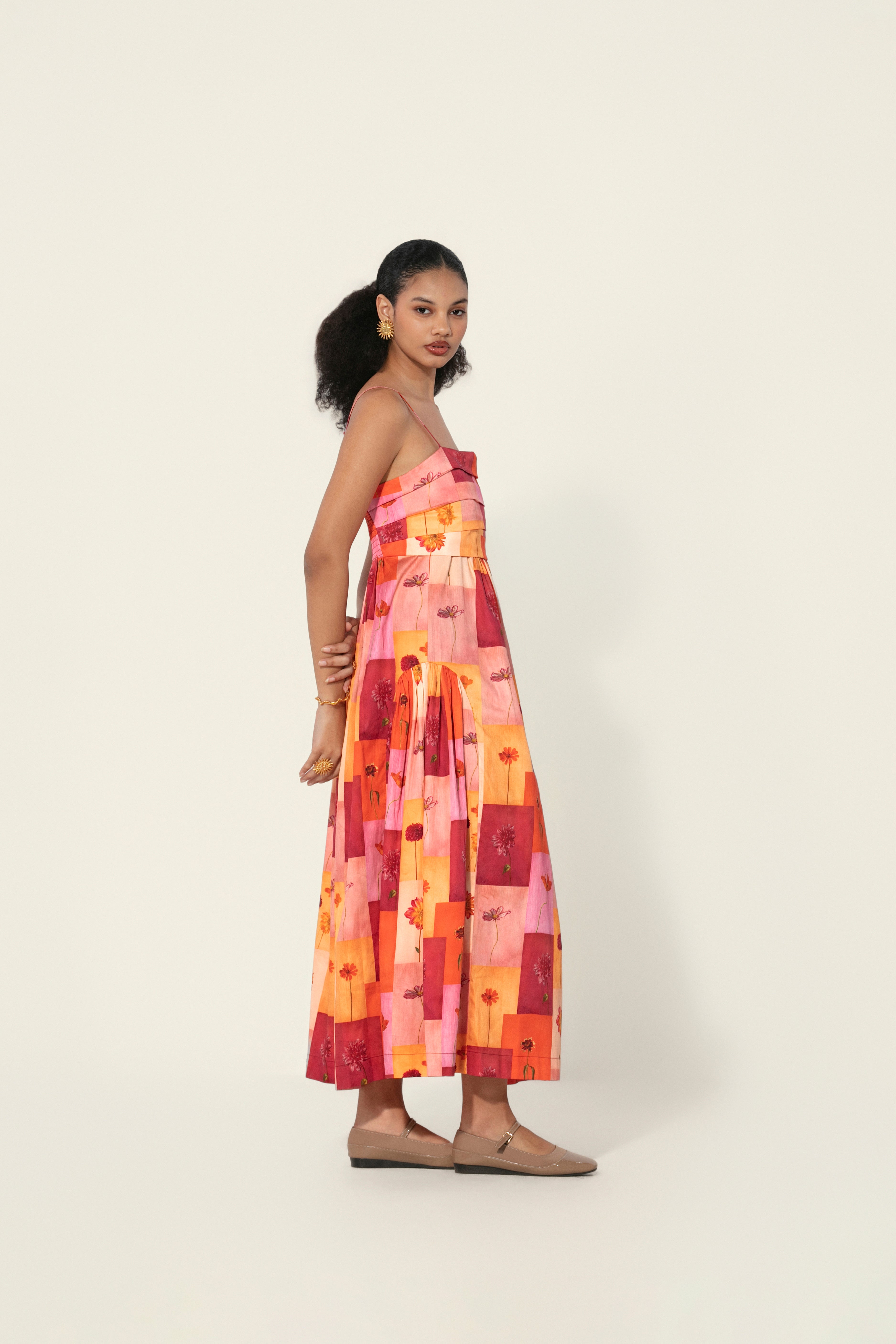 Rosita Panelled Maxi Dress