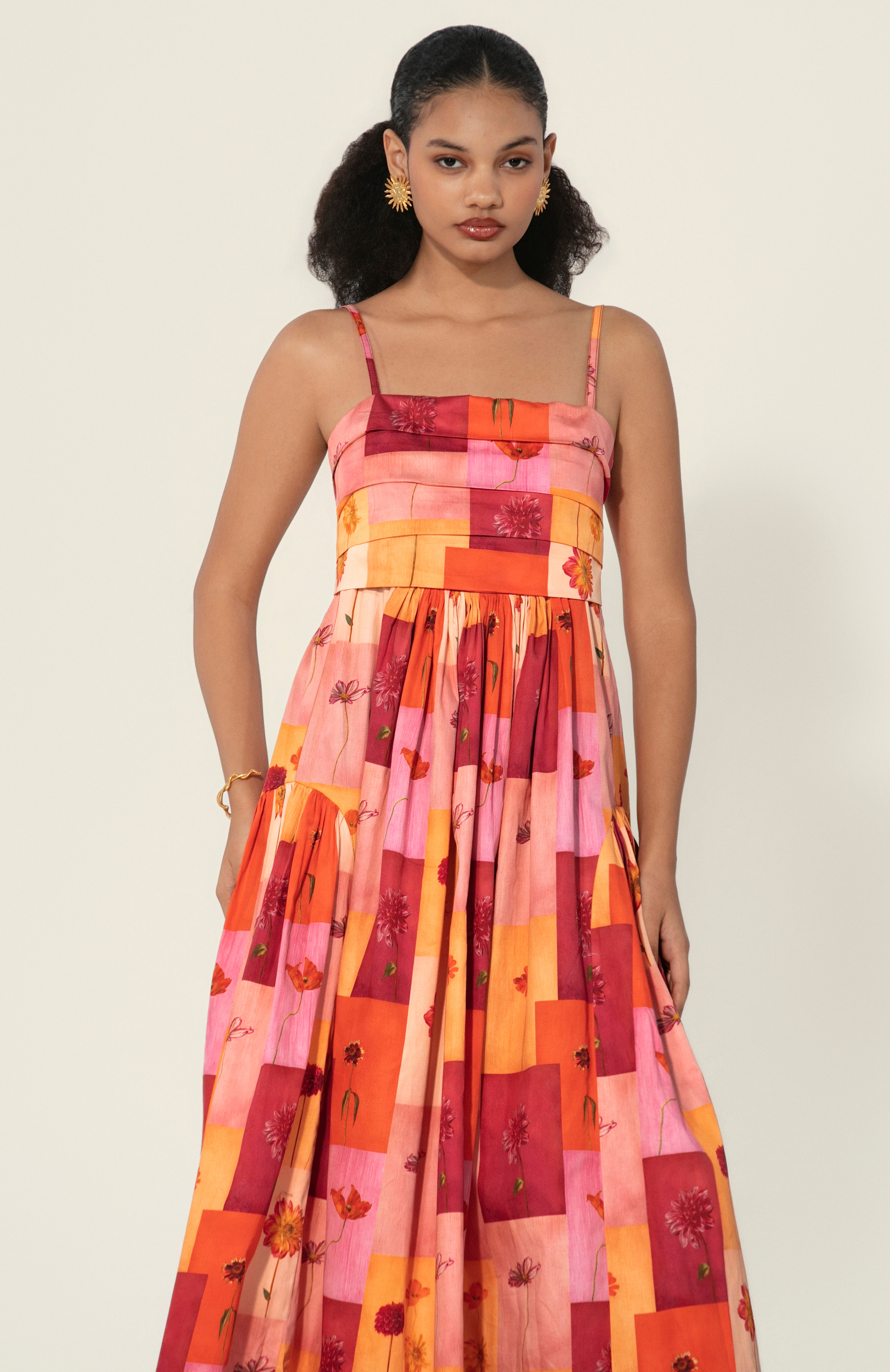 Rosita Panelled Maxi Dress