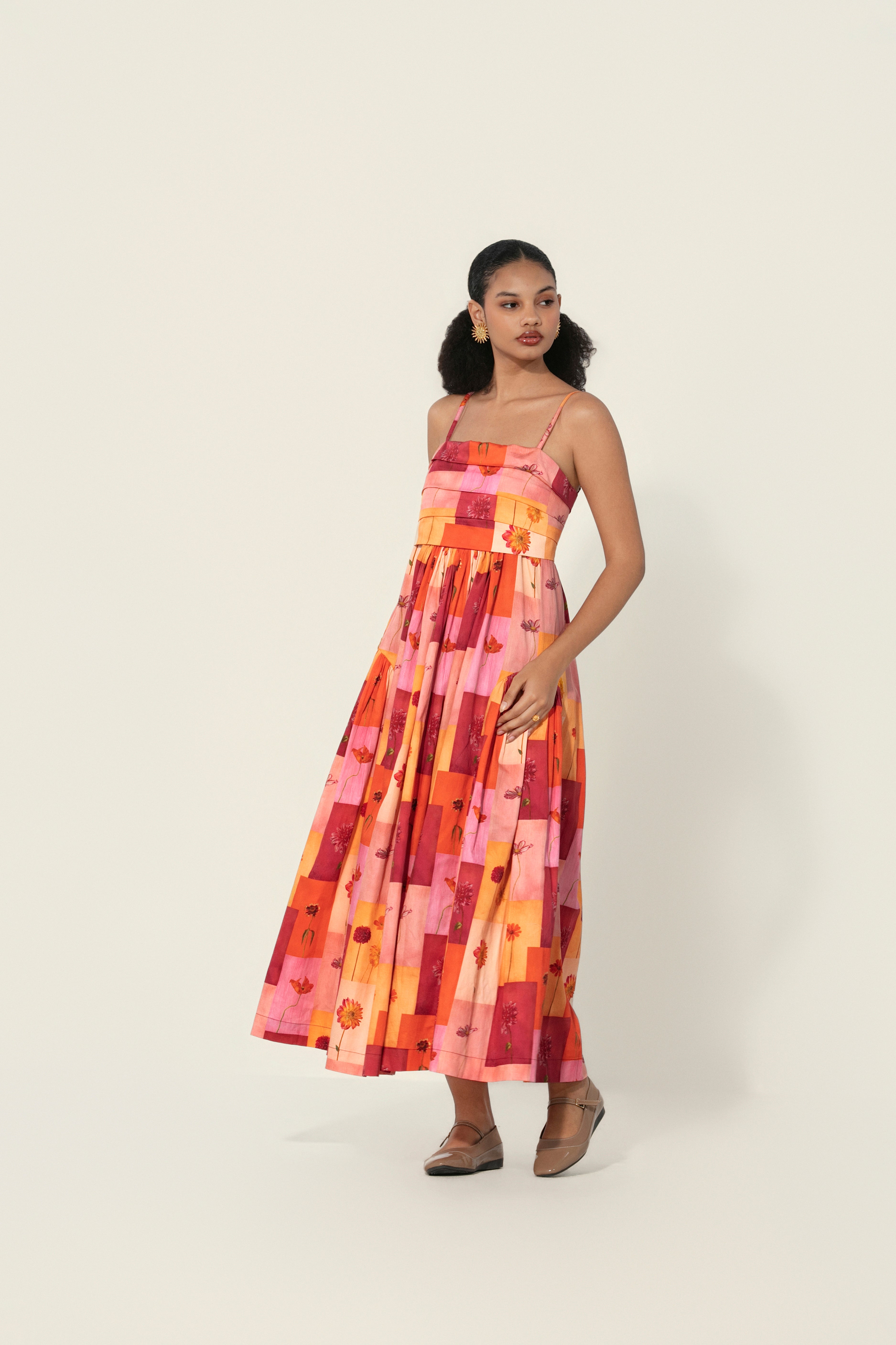 Rosita Panelled Maxi Dress