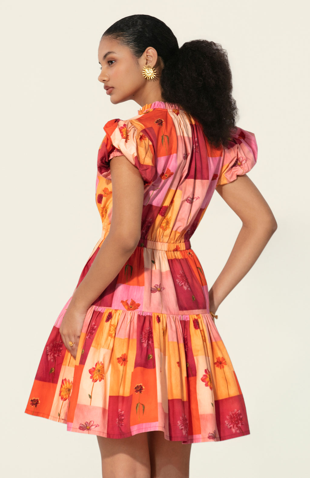 Rosita Drawstring Mini Dress