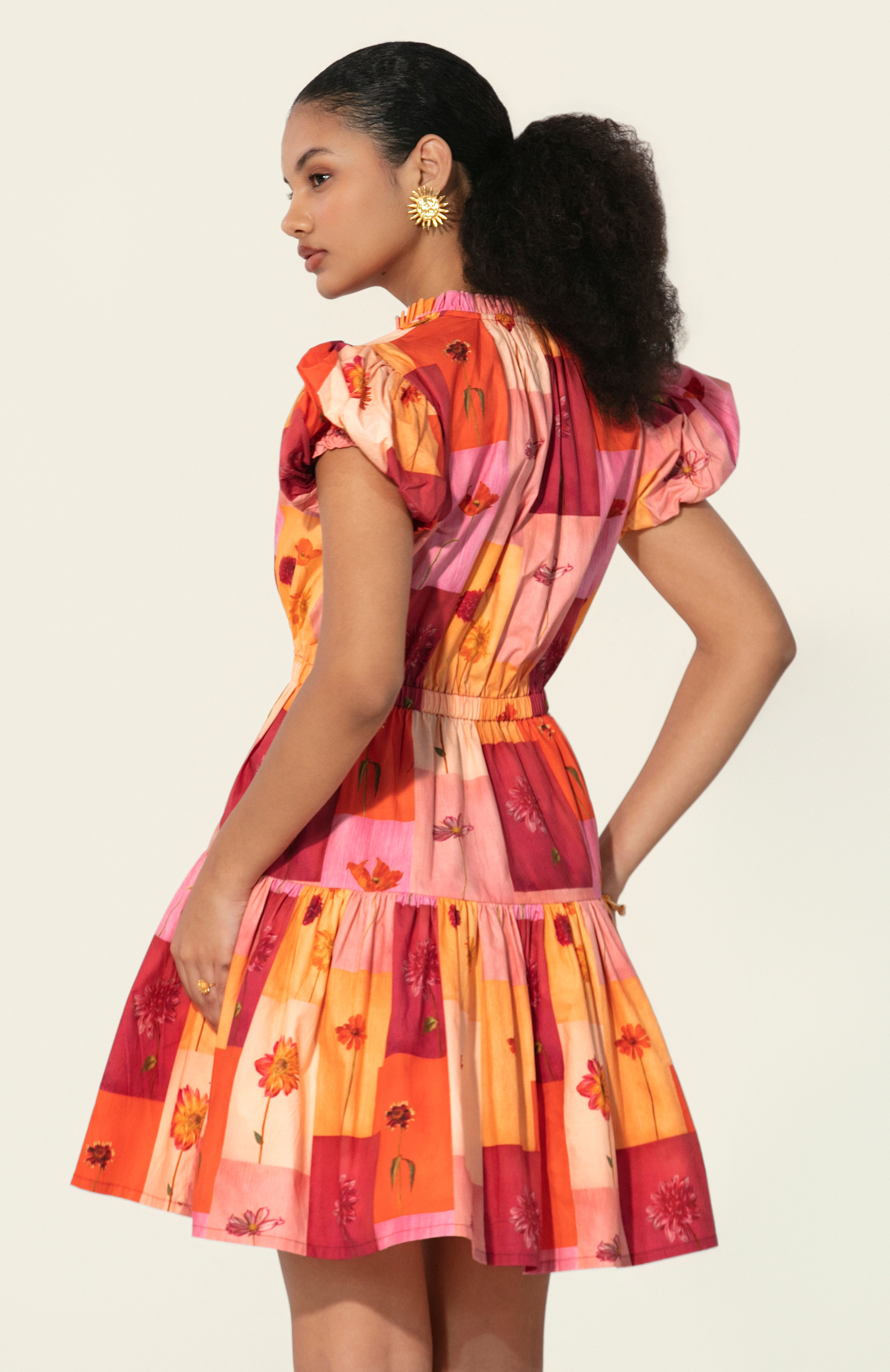 Rosita Drawstring Mini Dress