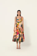 Jeanne Sculpted Long Dress