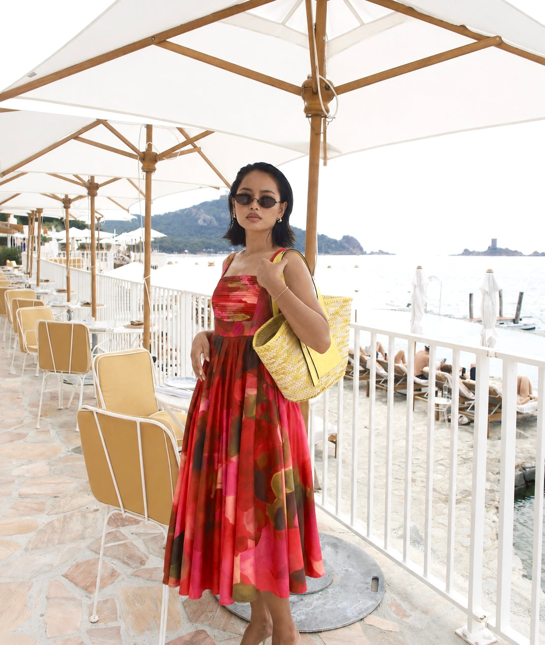 Elsie in Rose Reverie Long Dress