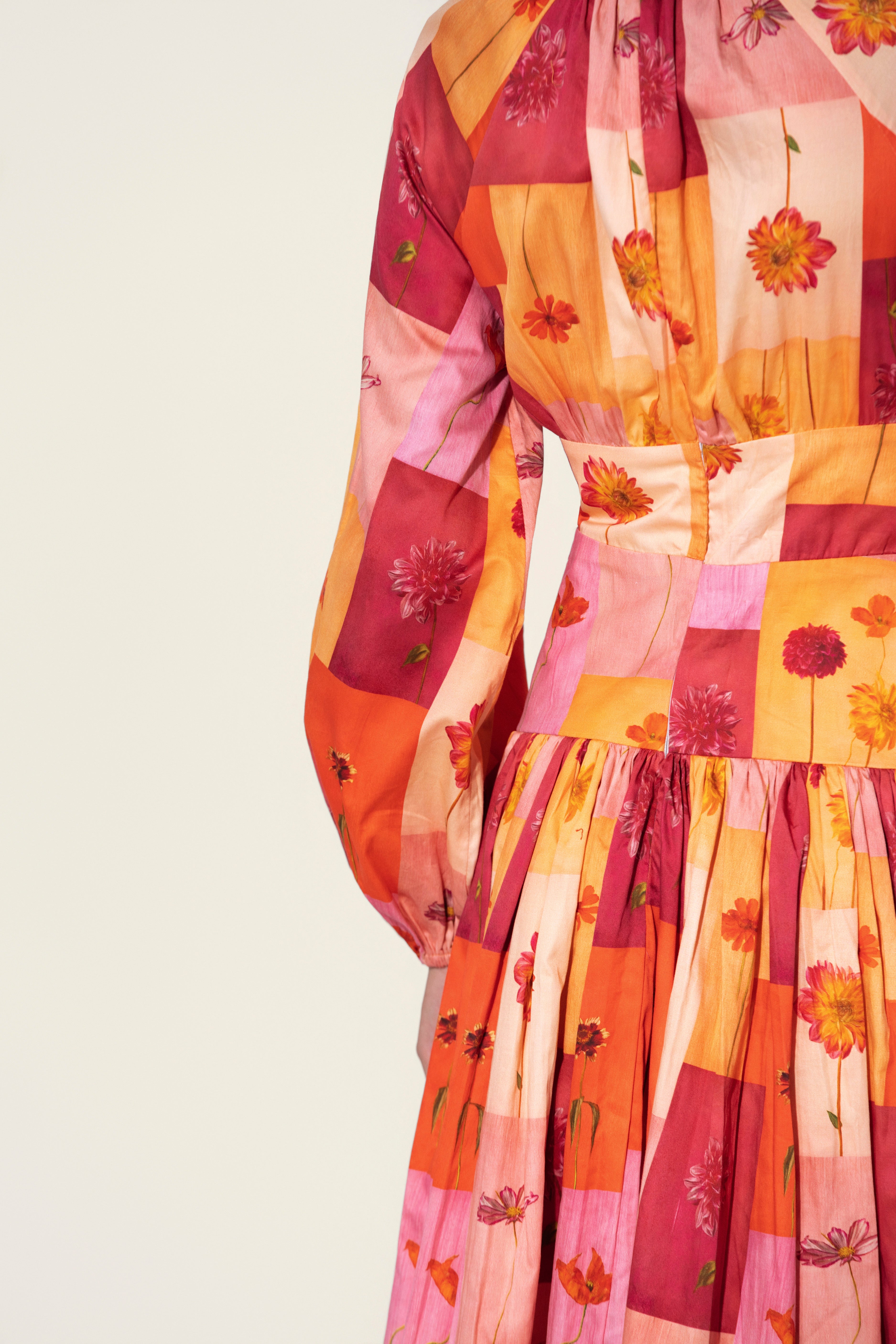 Rosita Cutout Gathered Dress
