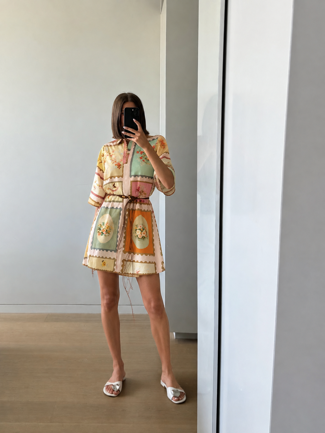 Marianne Belted Tunic Dress
