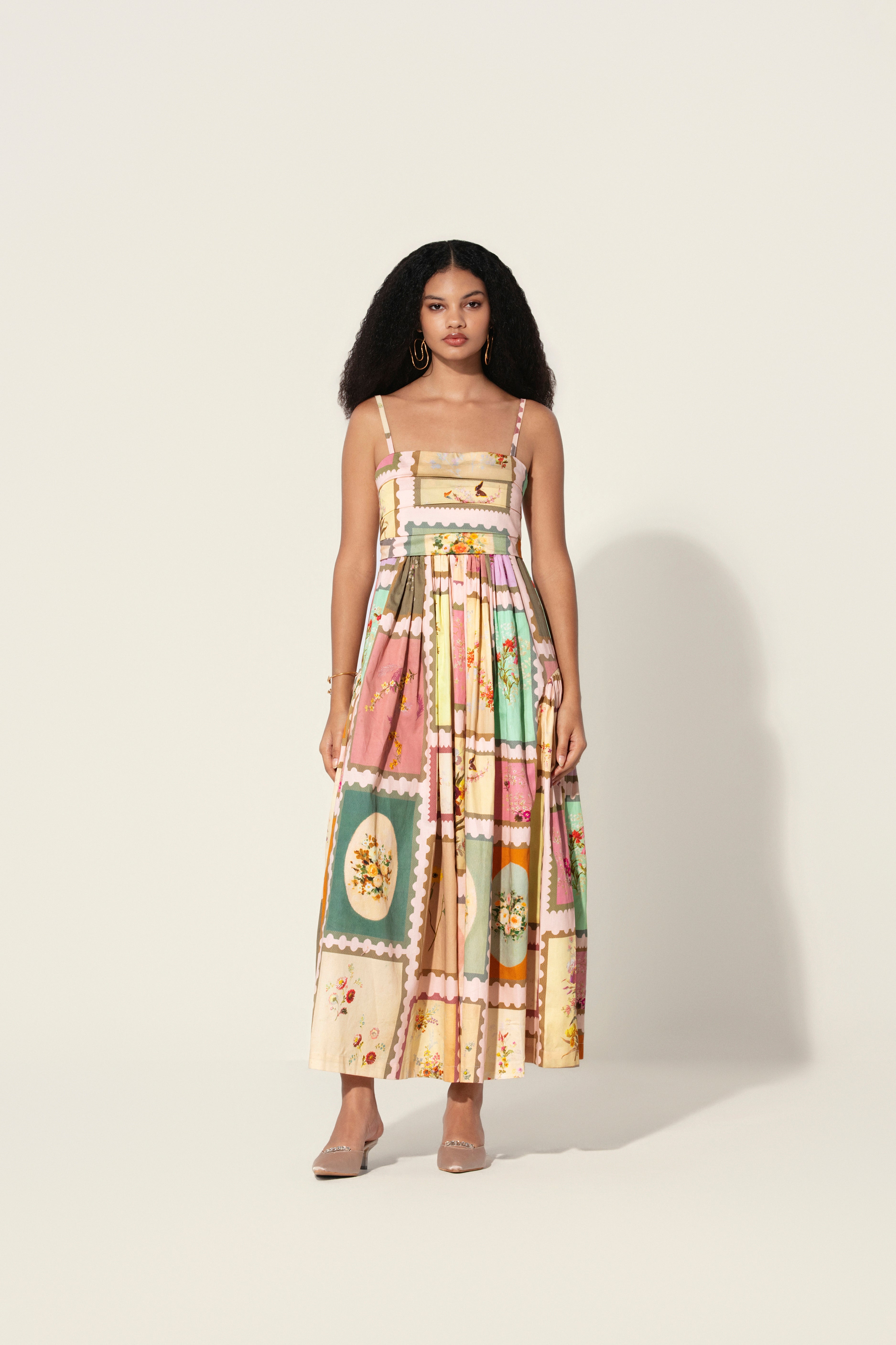Marianne Panelled Maxi Dress