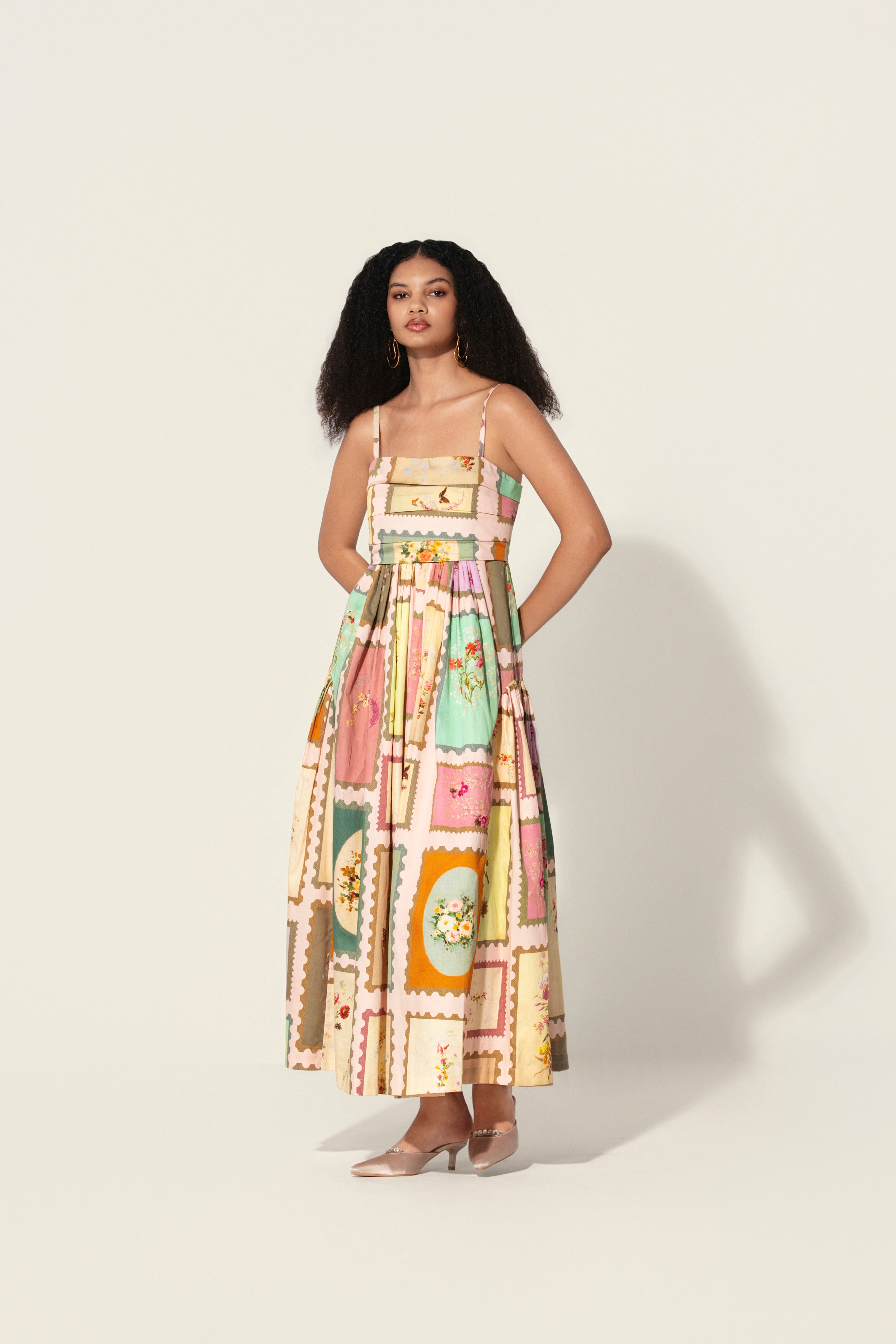 Marianne Panelled Maxi Dress