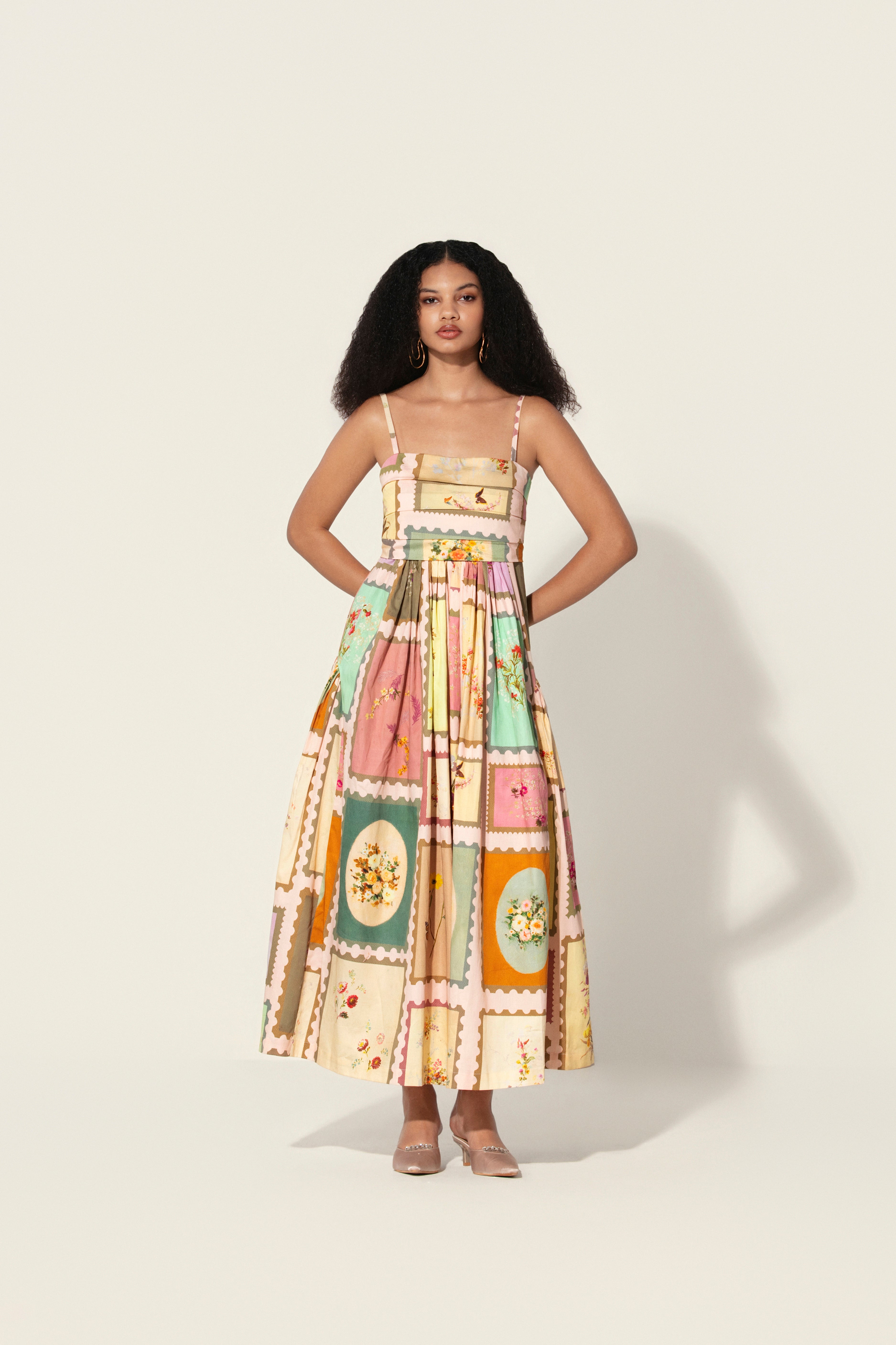 Marianne Panelled Maxi Dress