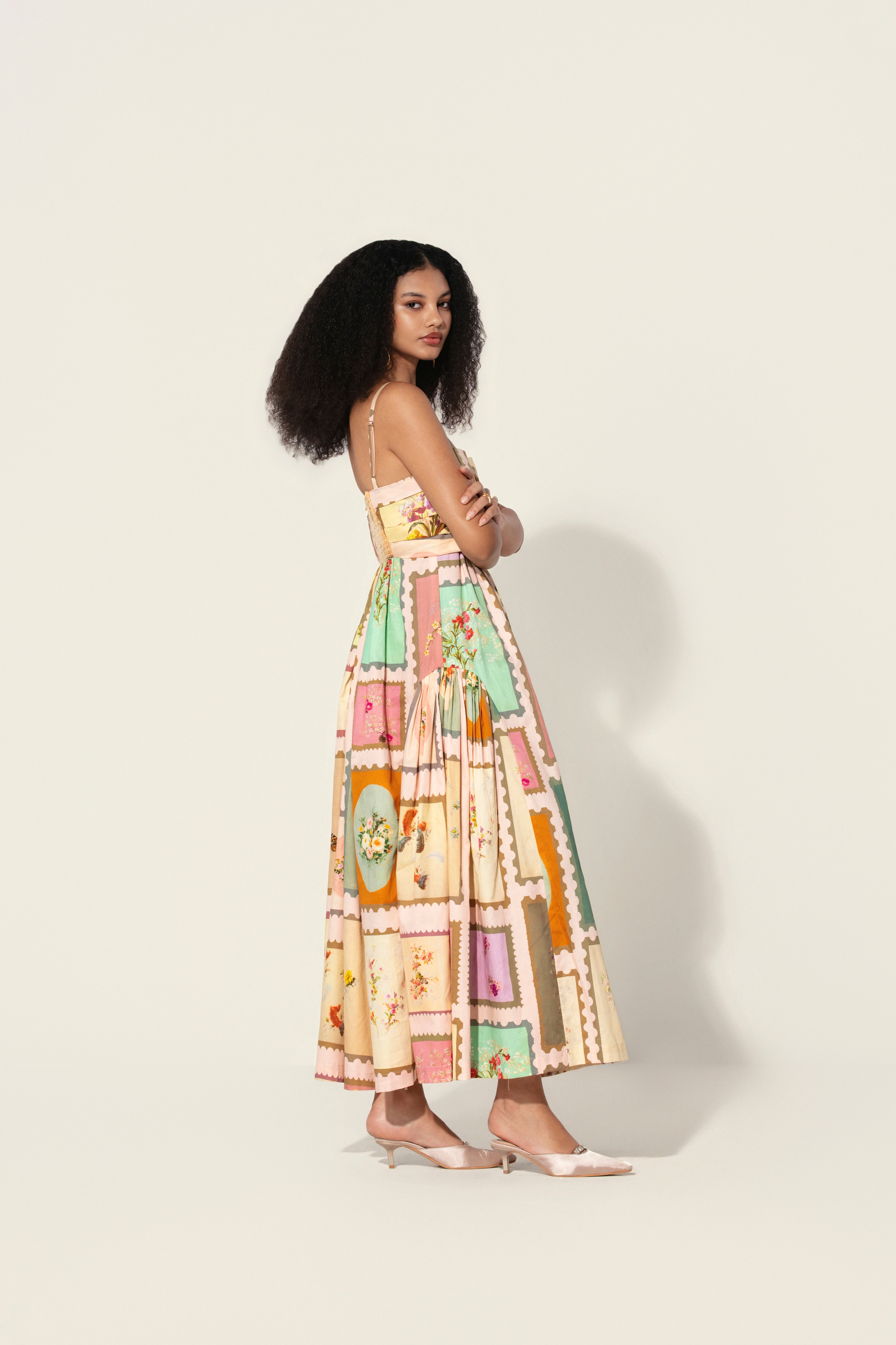 Marianne Panelled Maxi Dress
