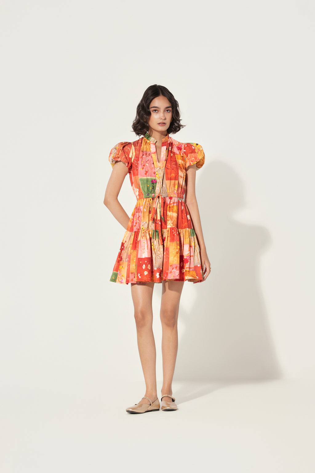 Vijaya Drawstring Mini Dress