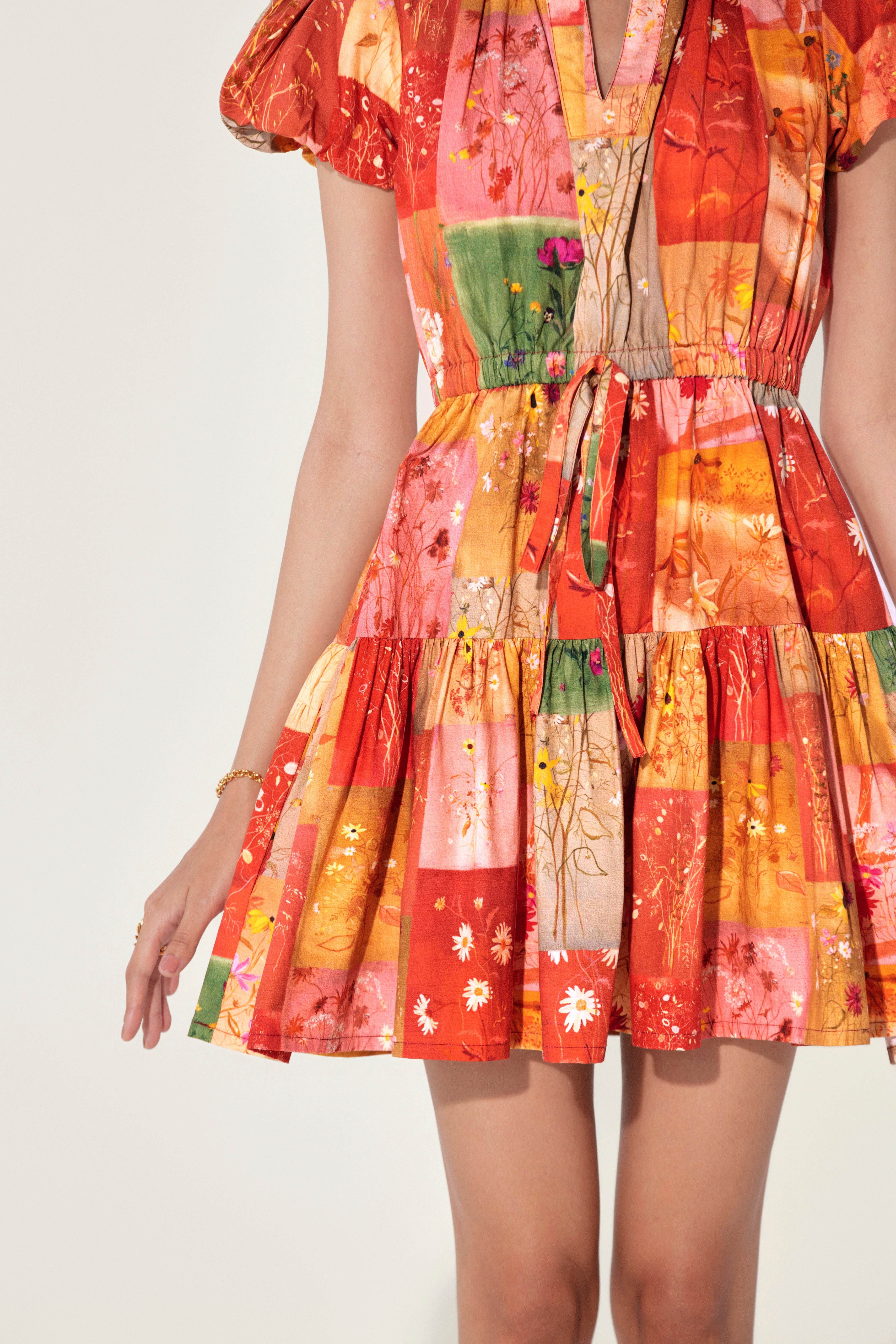 Vijaya Drawstring Mini Dress