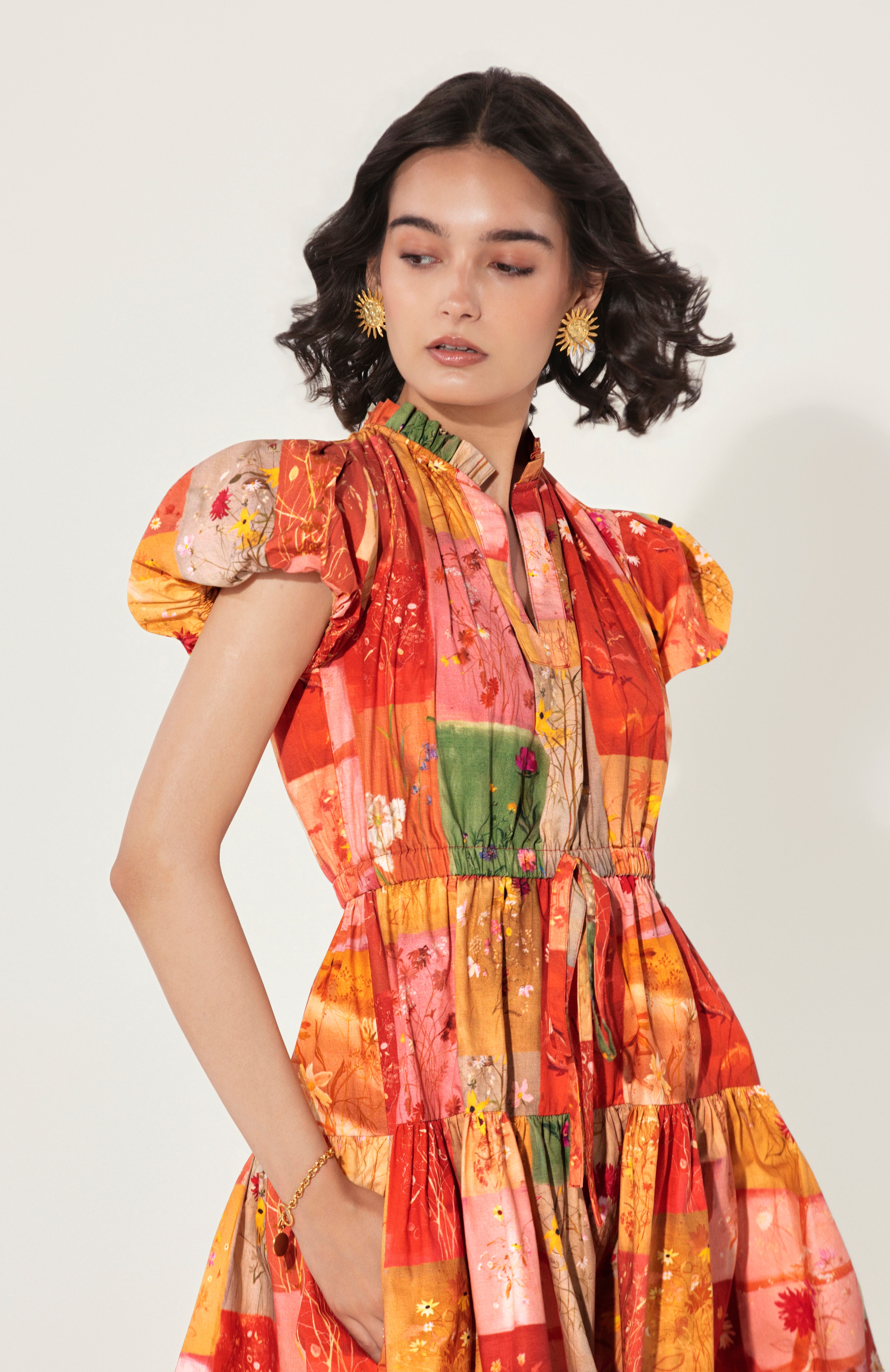 Vijaya Drawstring Mini Dress