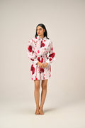 Cloud Petal – Mini Shirt Dress
