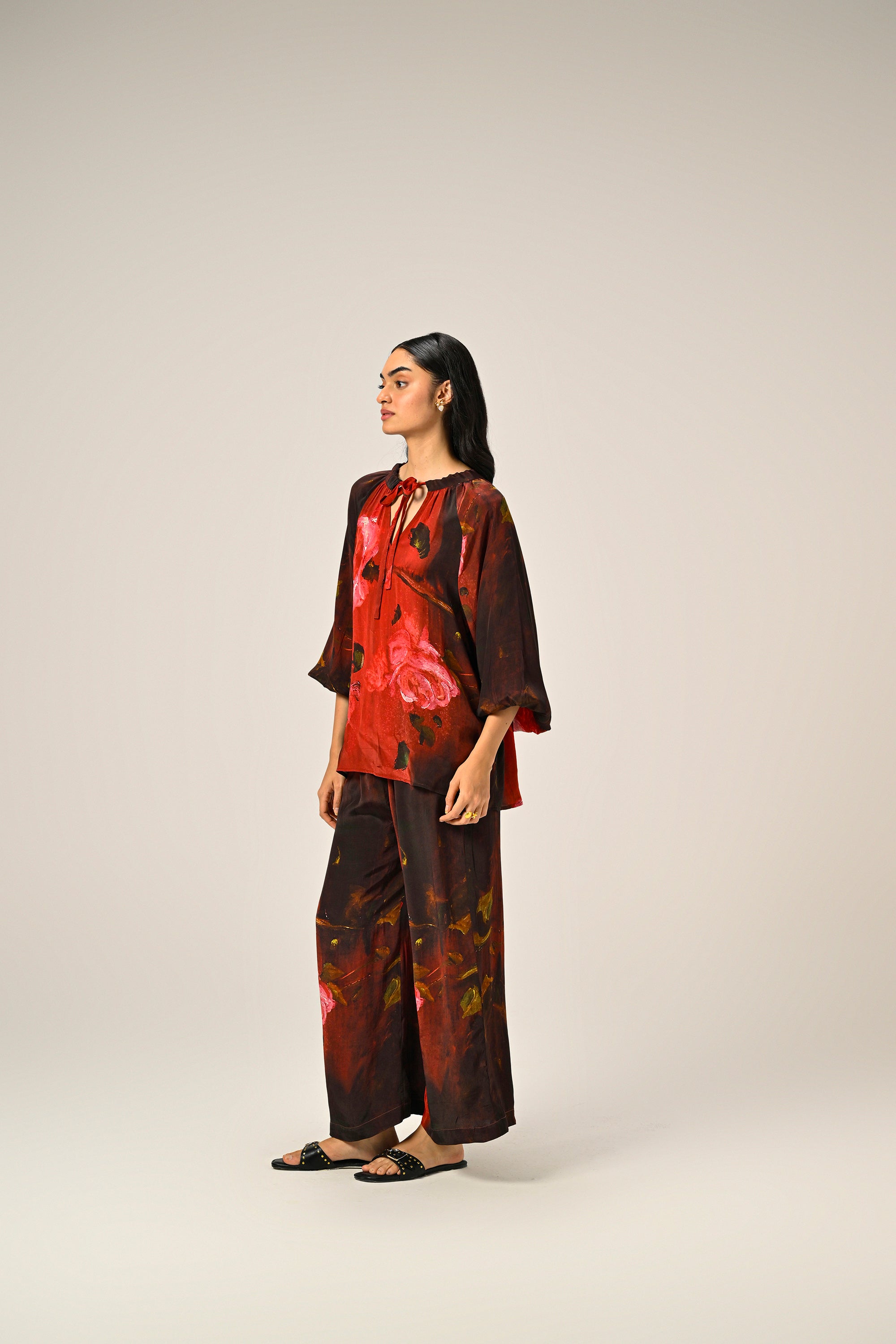Crimson Allure Co-Ord Set