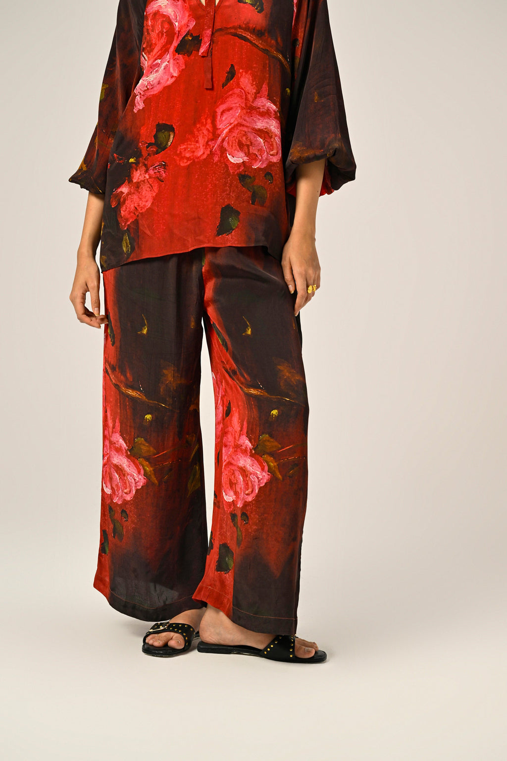 Crimson Allure Co-Ord Set
