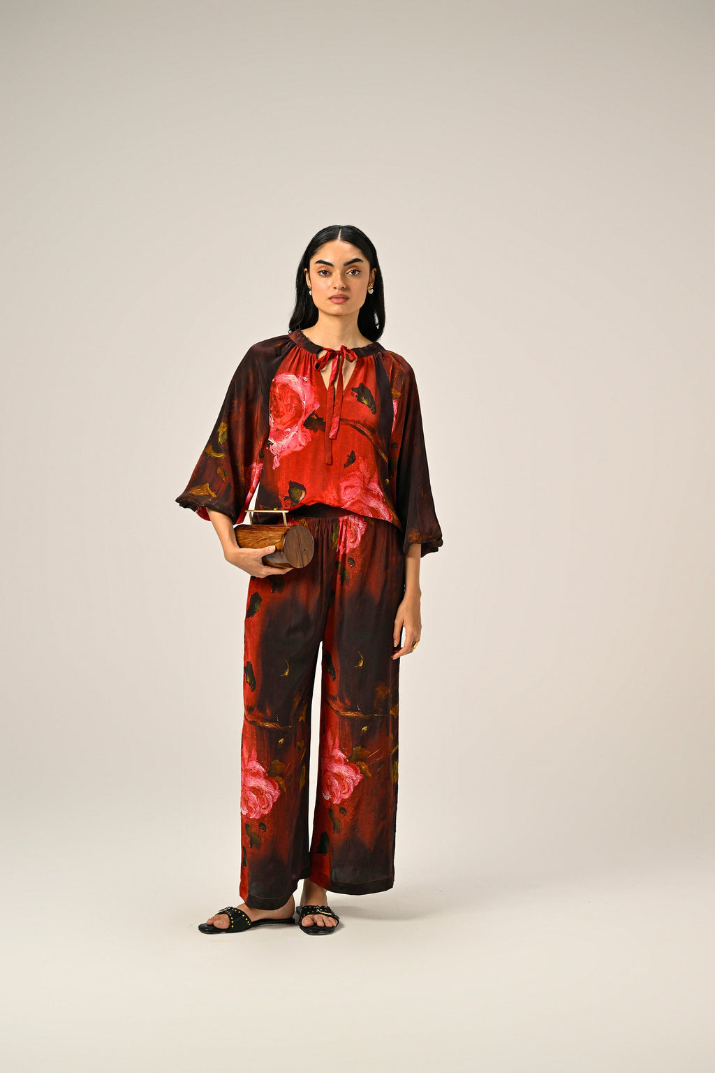 Crimson Allure Co-Ord Set