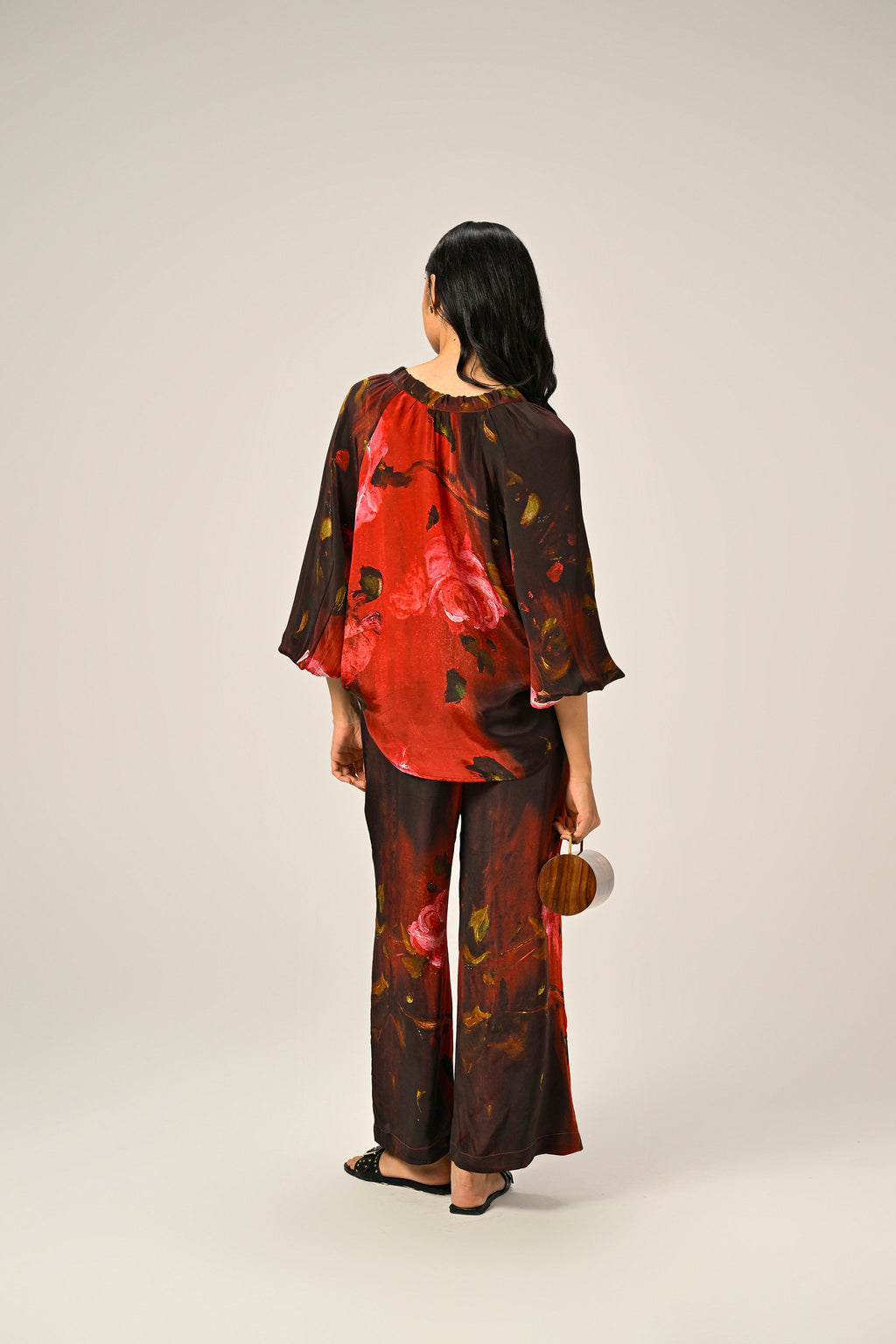 Crimson Allure Co-Ord Set