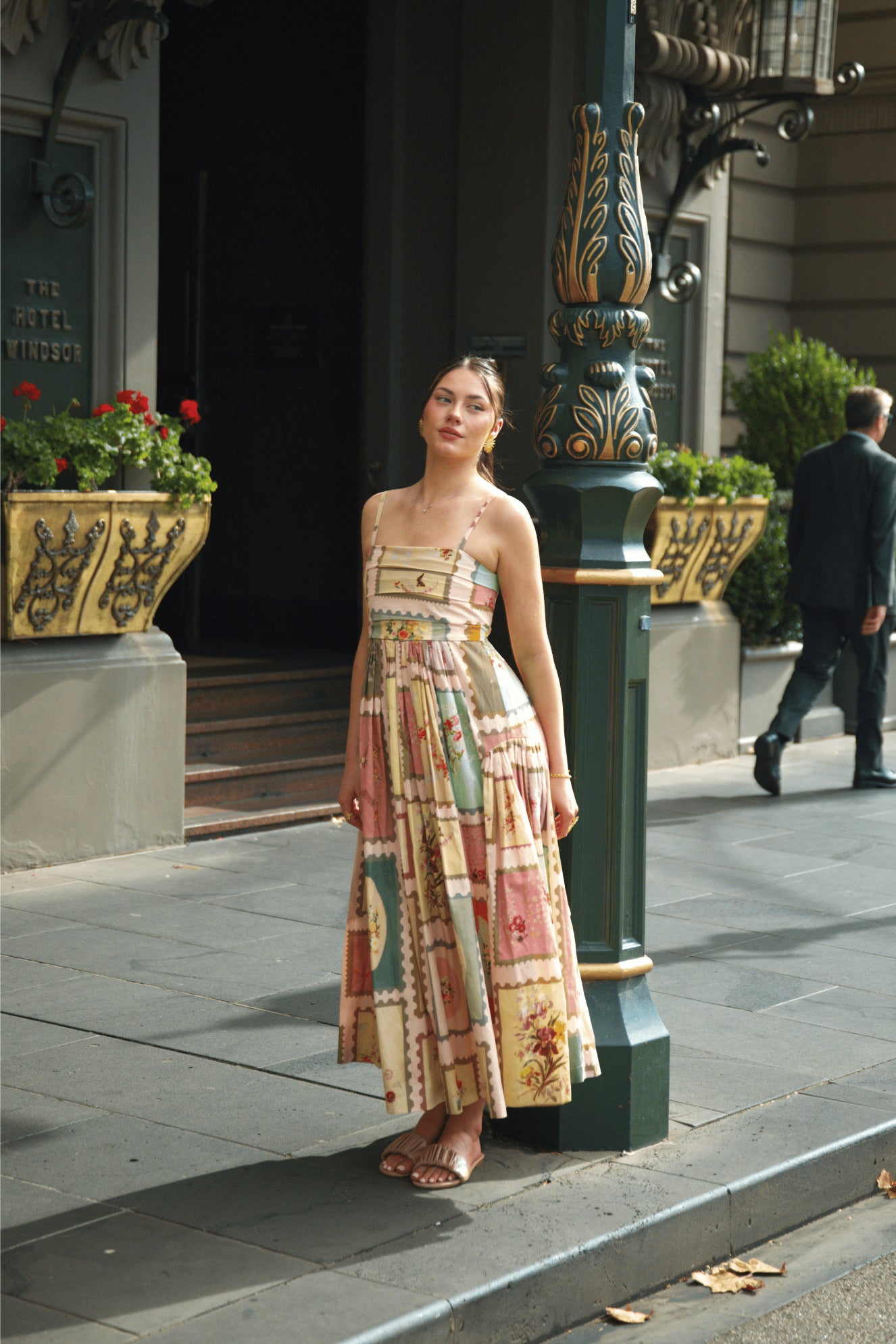 Marianne Panelled Maxi Dress